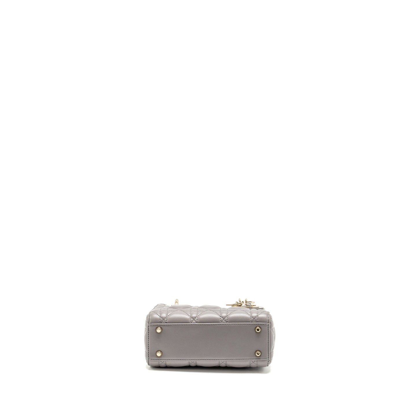 Dior Mini Lady Dior Lambskin Grey