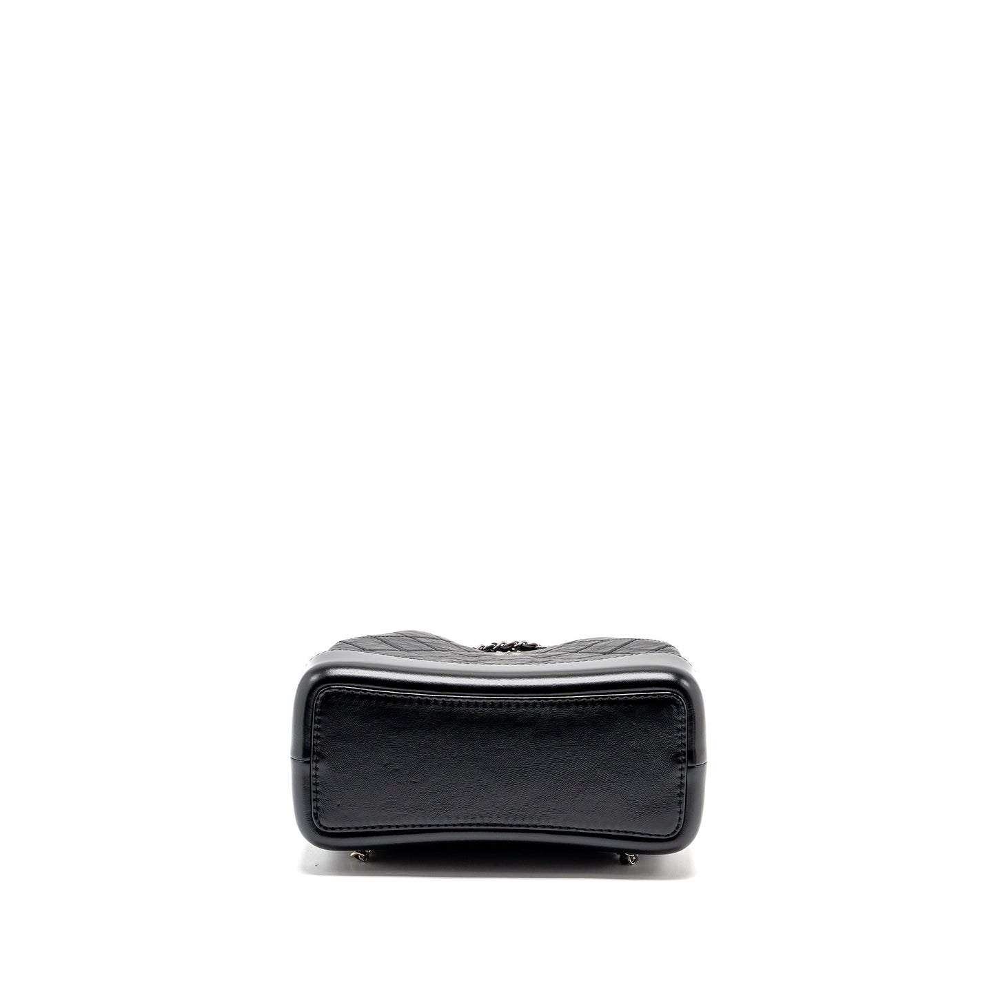 Chanel Small Gabrielle Backpack Aged Calfskin Black Multicolour colour Hardware (Microchip)