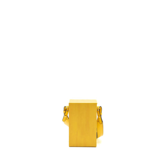 Fendi Vertical box Purse calfskin yellow