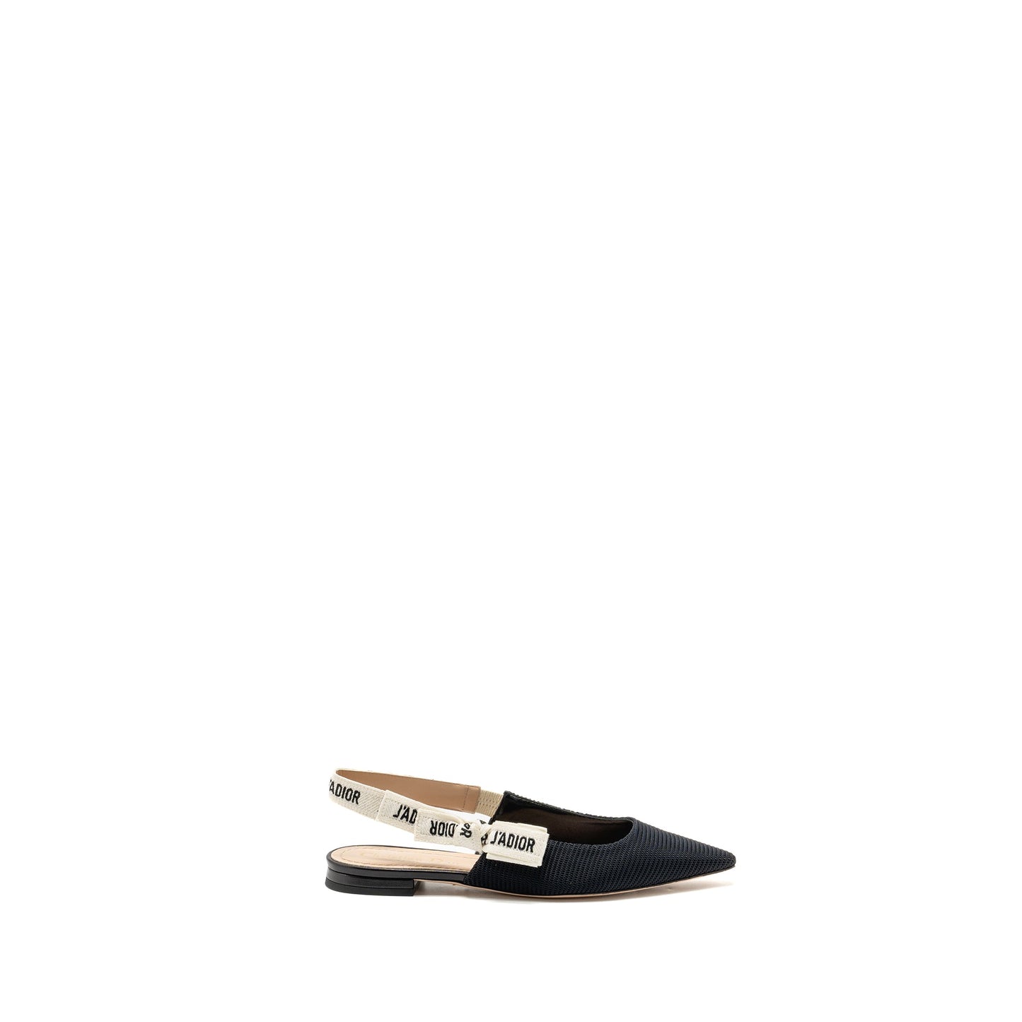 Dior size 35 Jâadior sling back fabric black