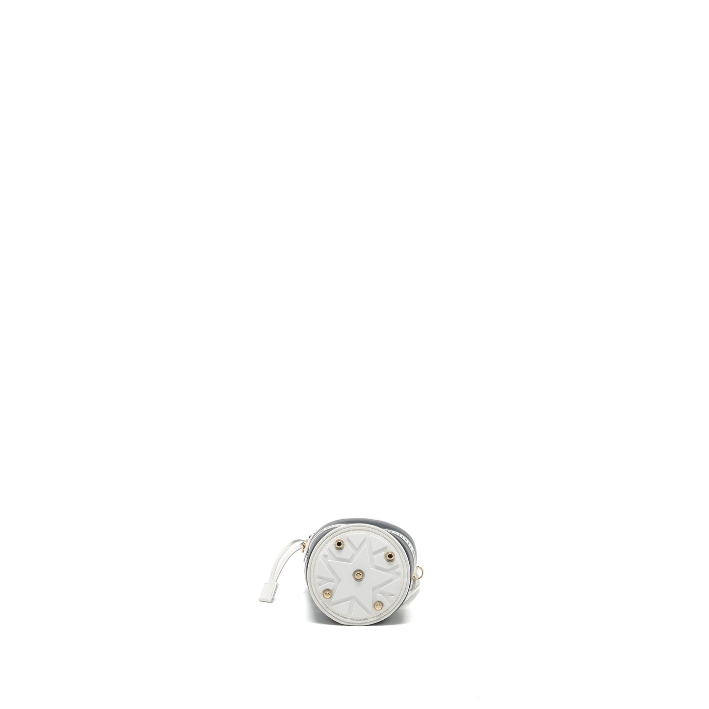 Dior Micro Dior Vibe Bucket Purse Calfskin Blue/White