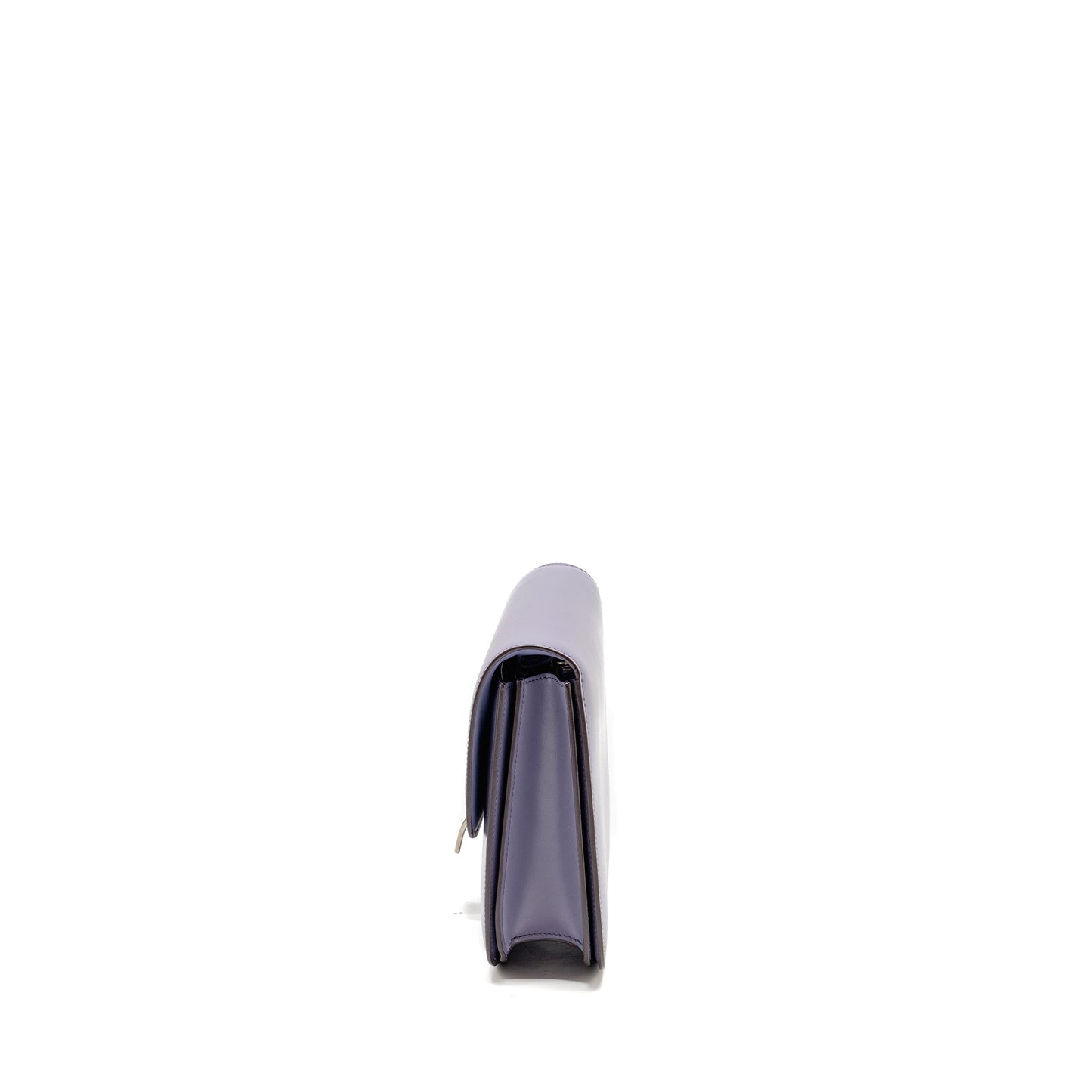 Luxury CELINE Medium Classic Box Bag Calfskin Purple SHW