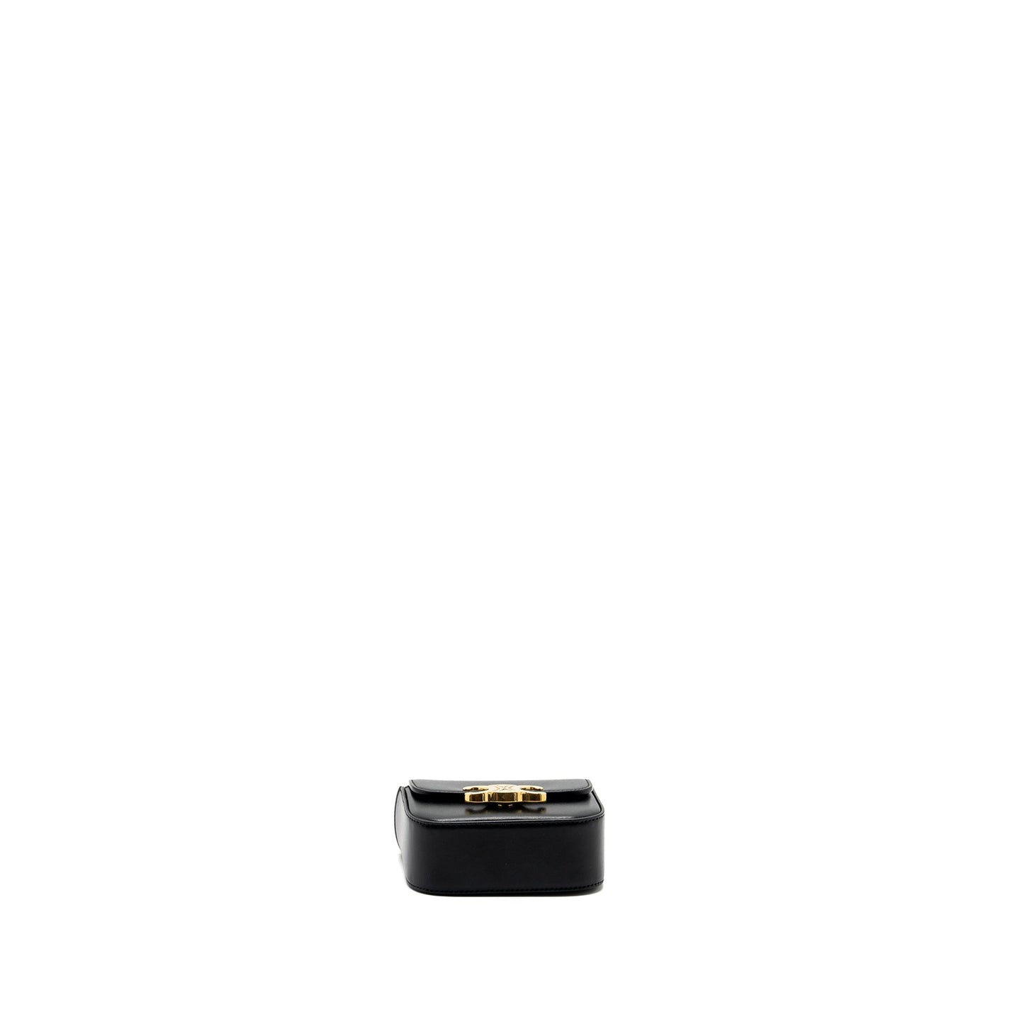 Celine mini Claude shiny calfskin black