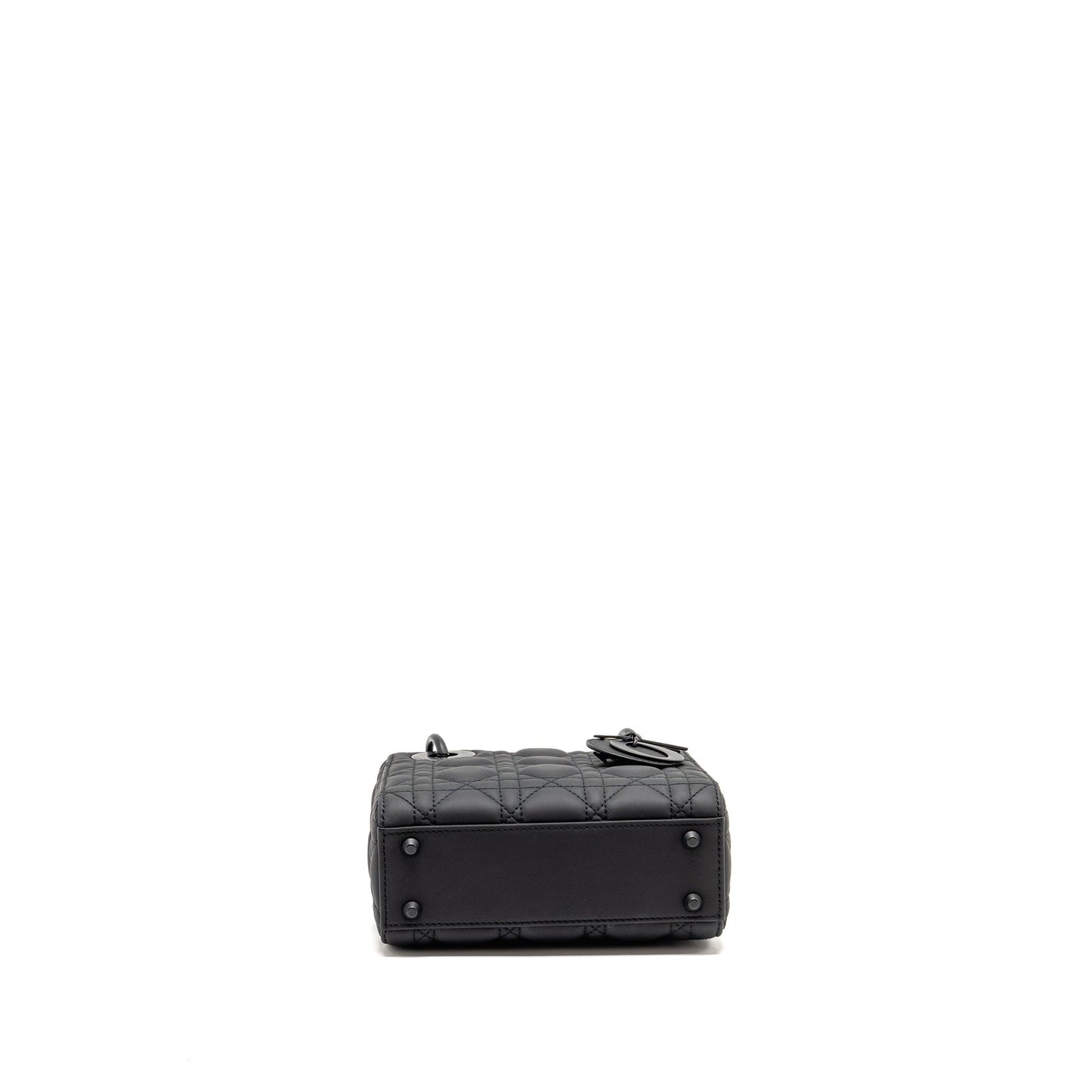 Mini Lady Dior Calfskin So Black