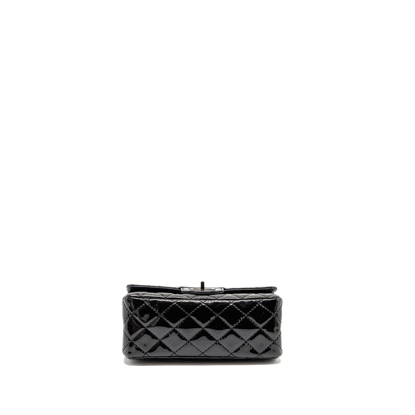 Chanel Mini 2.55 Reissue Patent SO Black