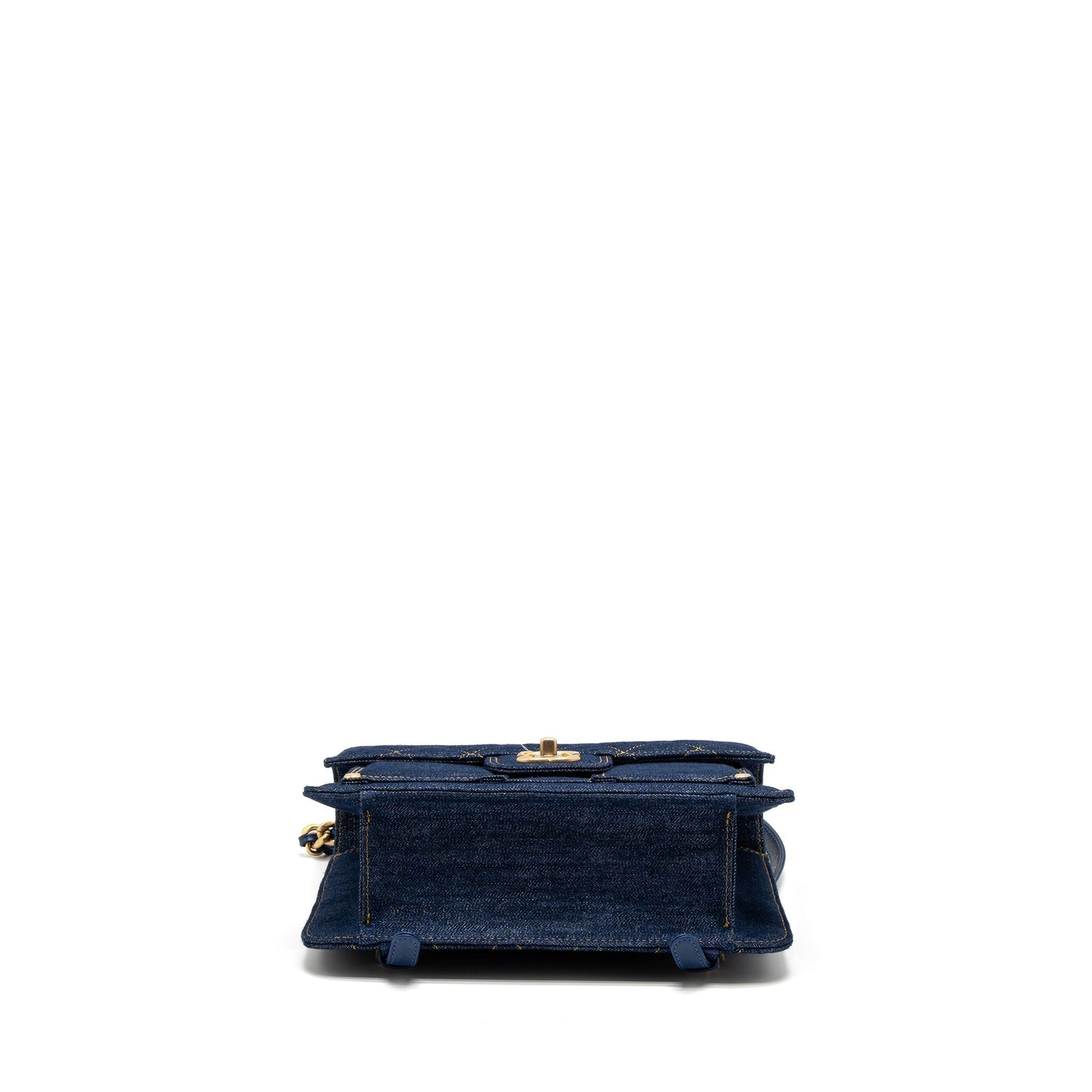 Chanel 23S Flap Backpack Denim Blue Brushed GHW (Microchip)