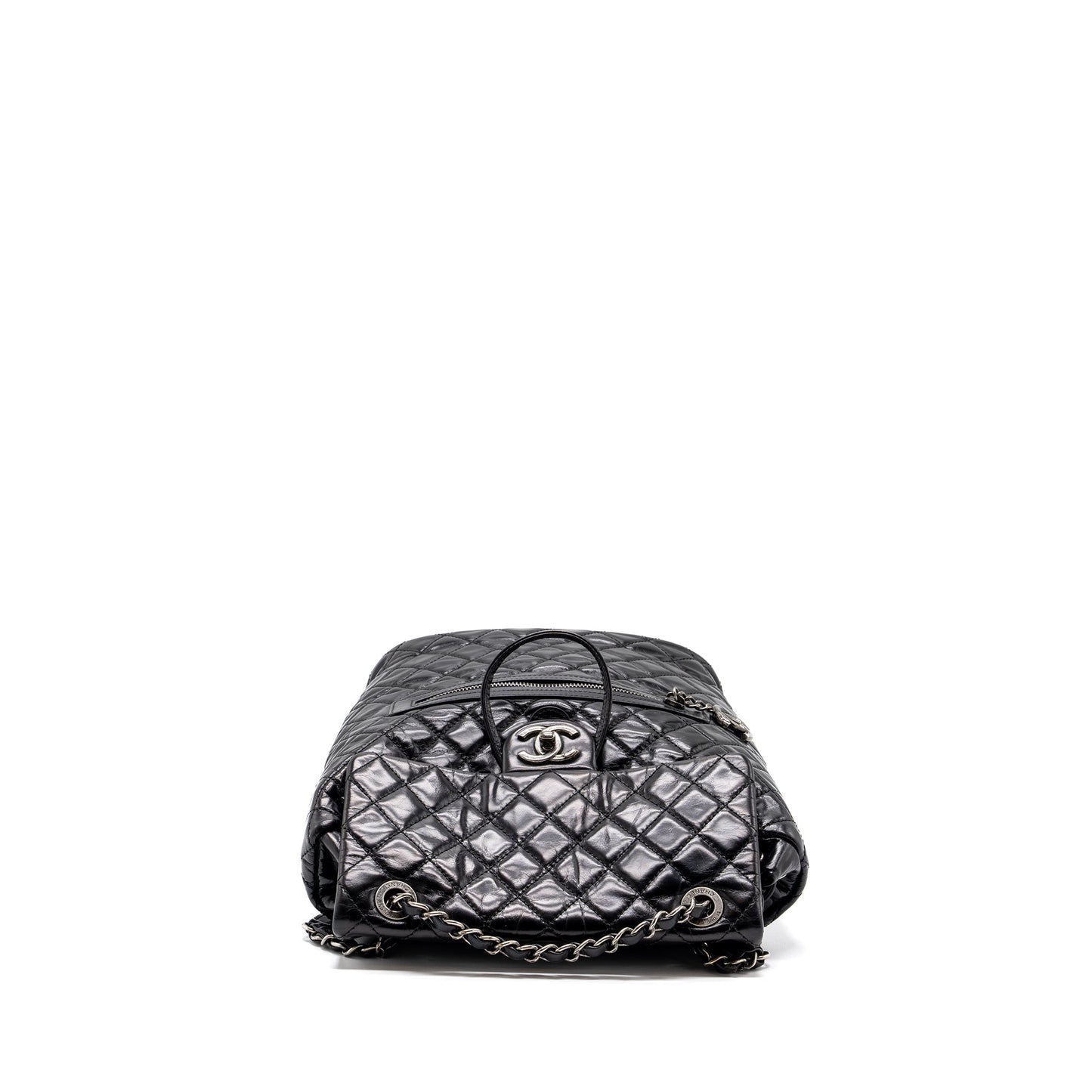 CHANEL Large QUILTED Mountain BACKPACK CALFSKIN BLACK SHW