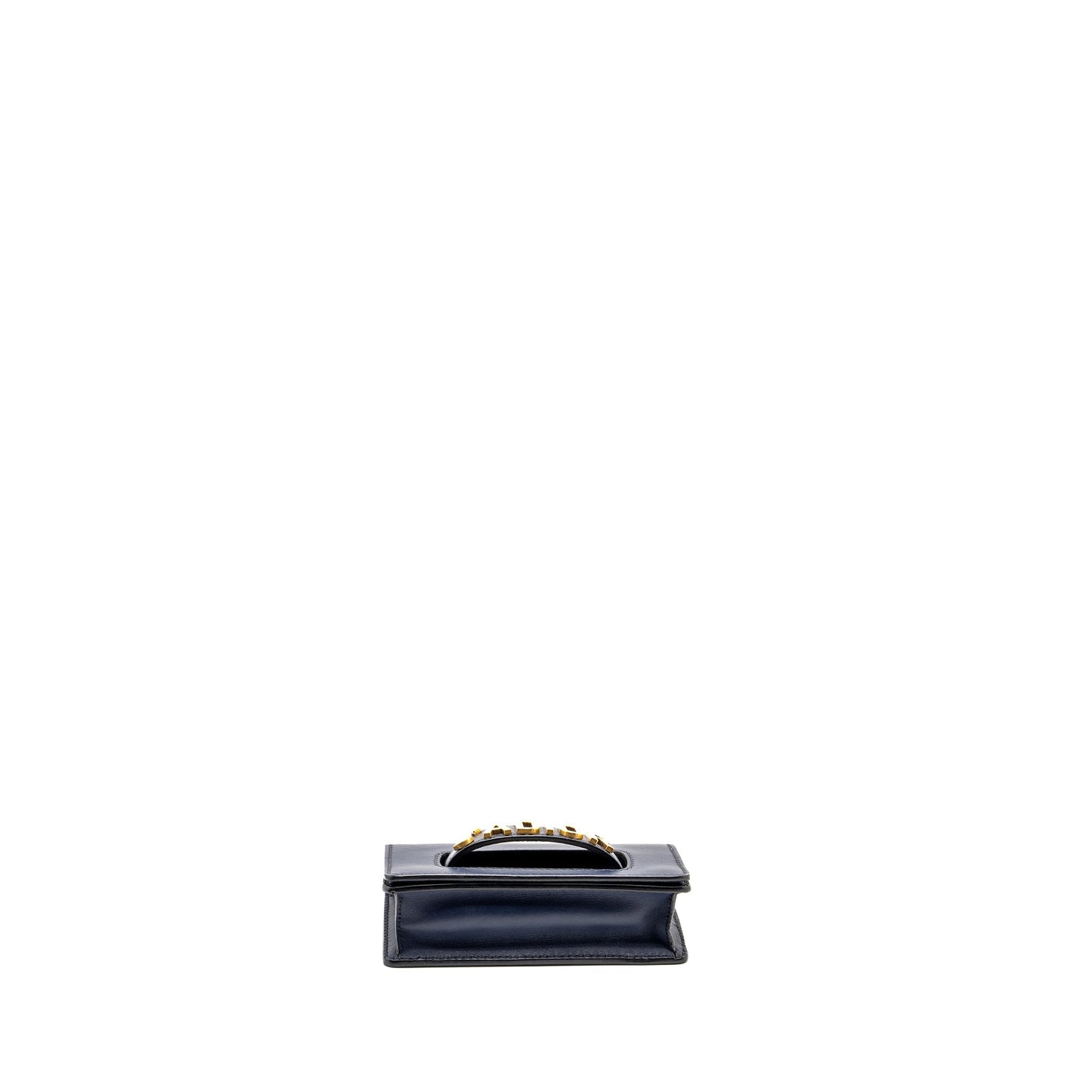 Dior Mini JâADIOR Chain Flap Purse Calfskin Navy Blue