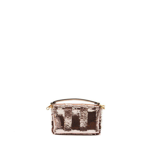 Fendi Mini Baguette Paulette Rose Gold
