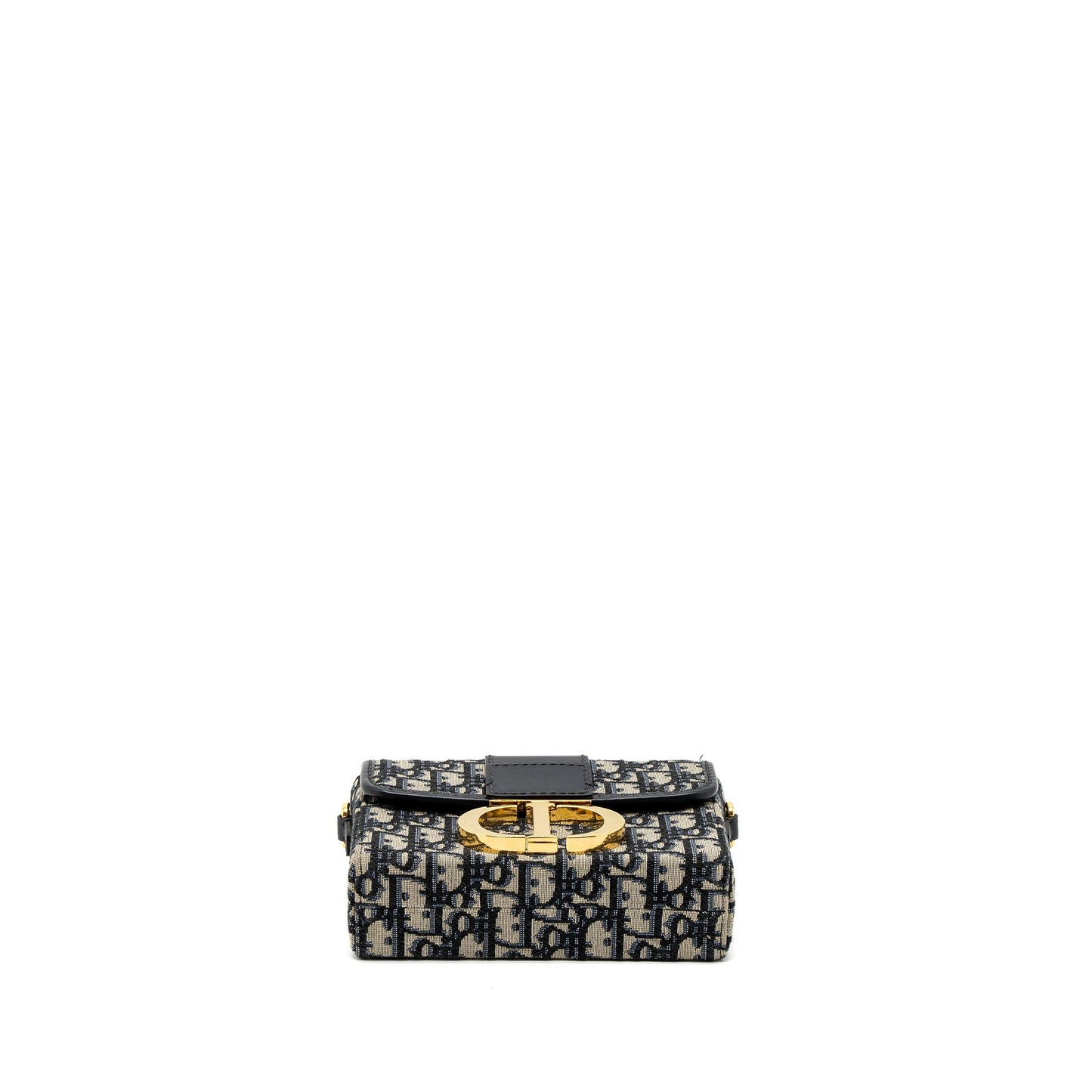 Dior 30 Montaigne Box Blue Dior Oblique Jacquard