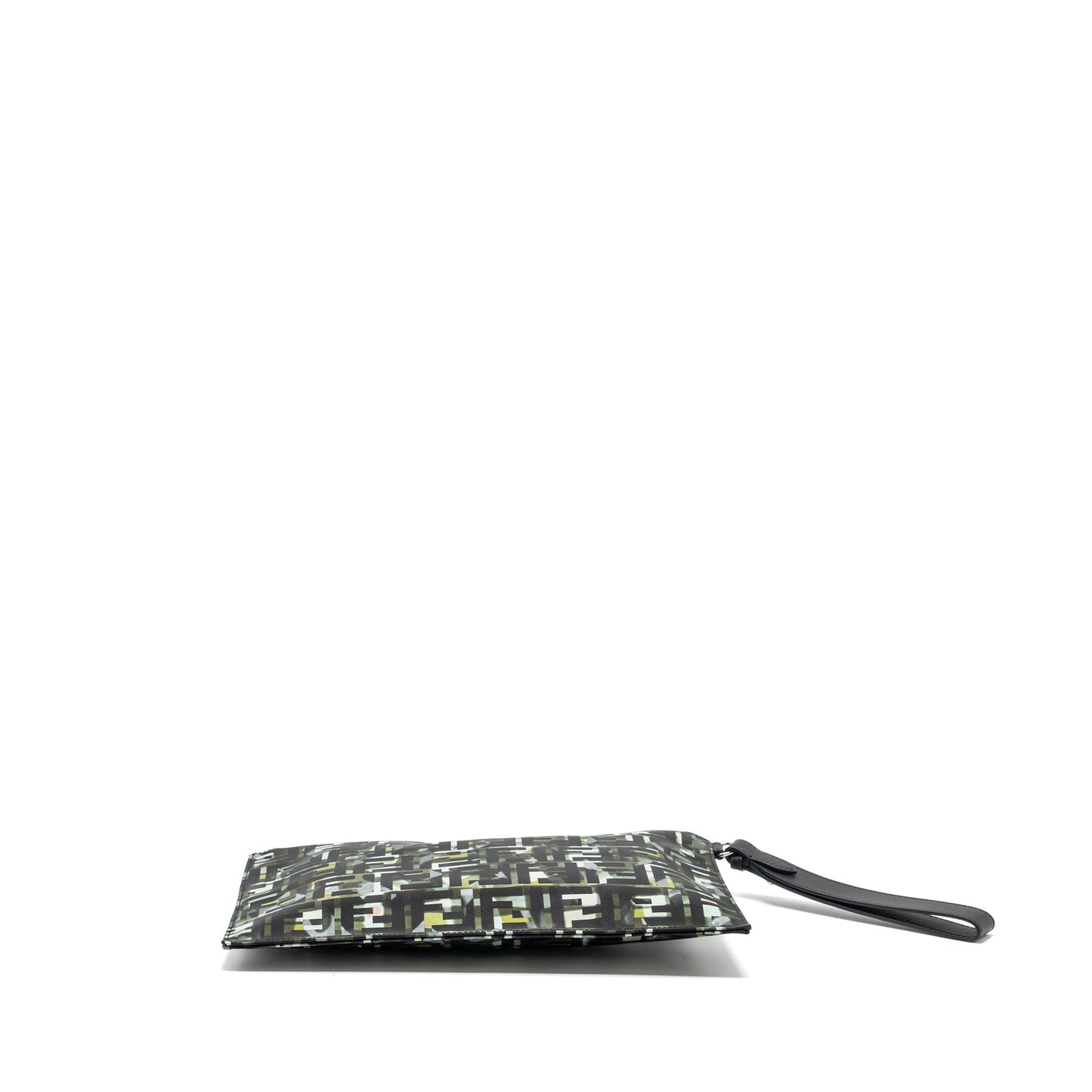 Fendi Camouflage Clutch Nylon/Leather Multicolour