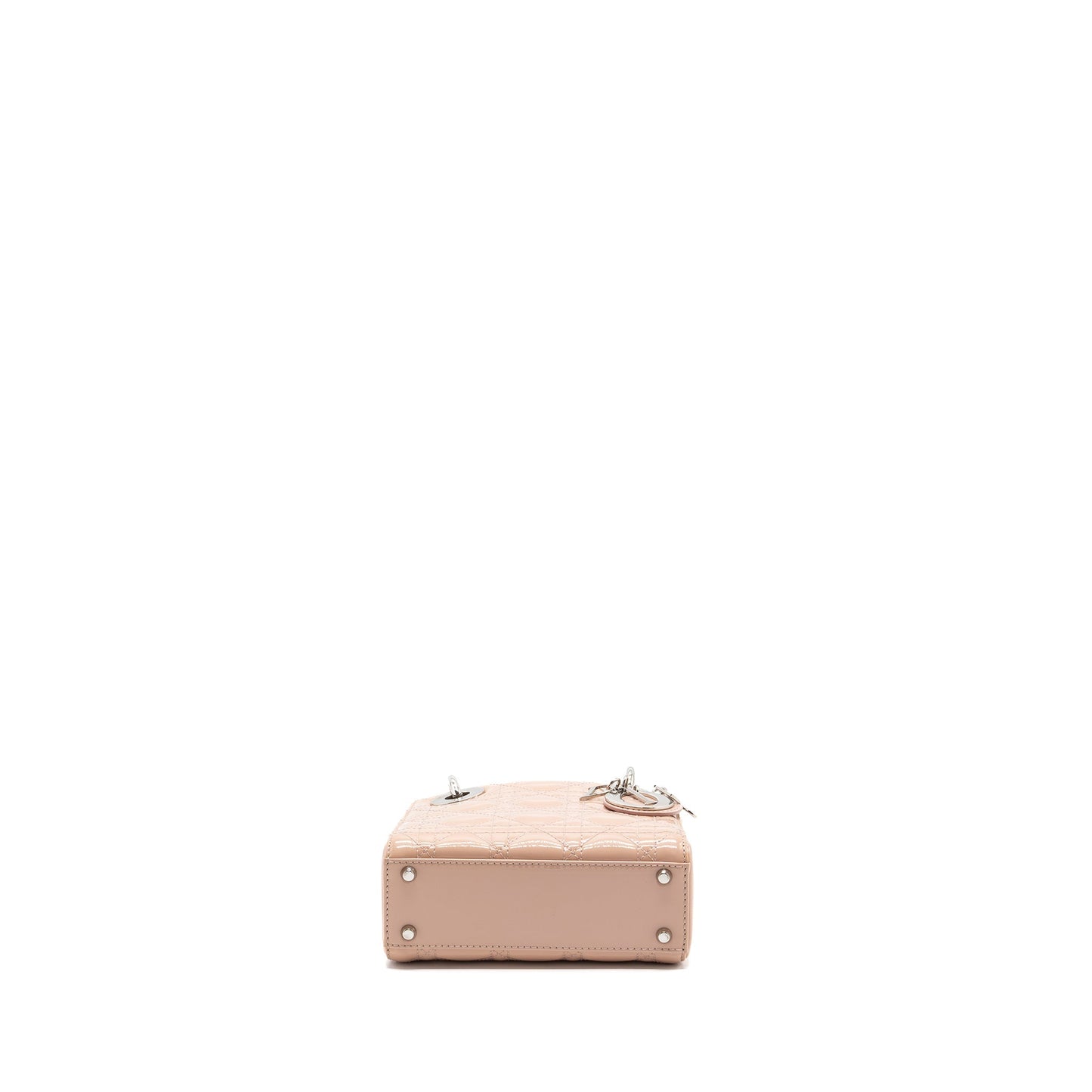 Dior Mini Lady Dior Patent Leather Light Pink