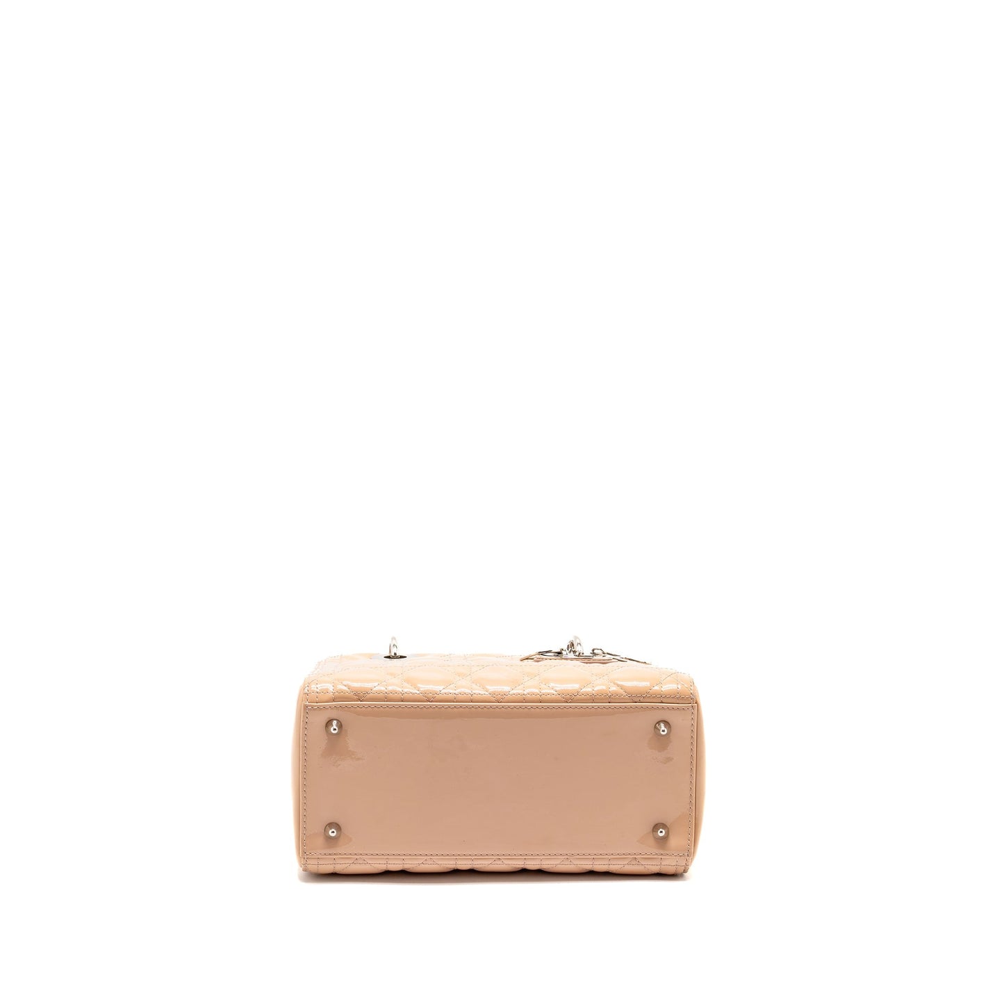 Dior Medium Lady Dior Patent Light Pink