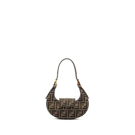 FENDI Mini cookie Purse Fabric jacquard