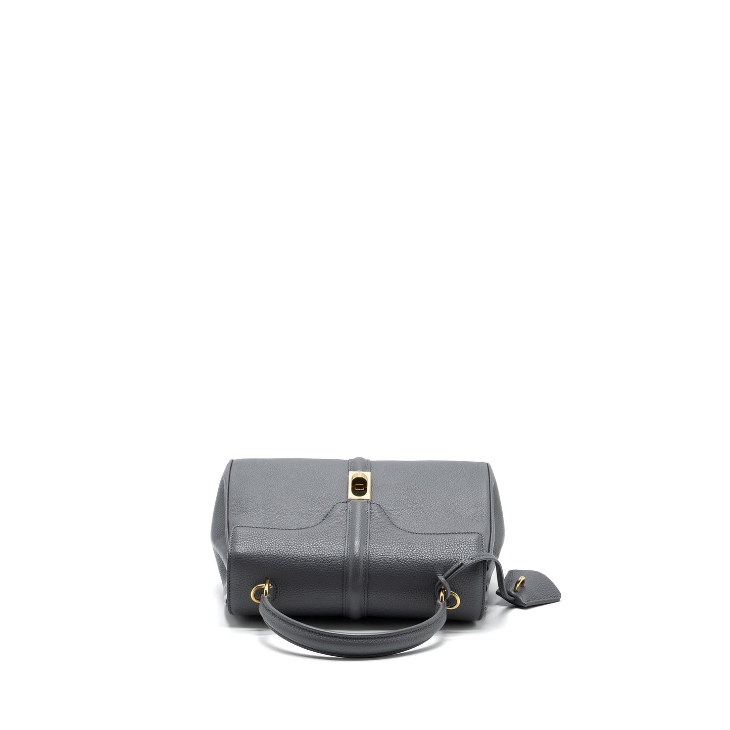 Celine Small 16 Purse Grained Calfskin Grey