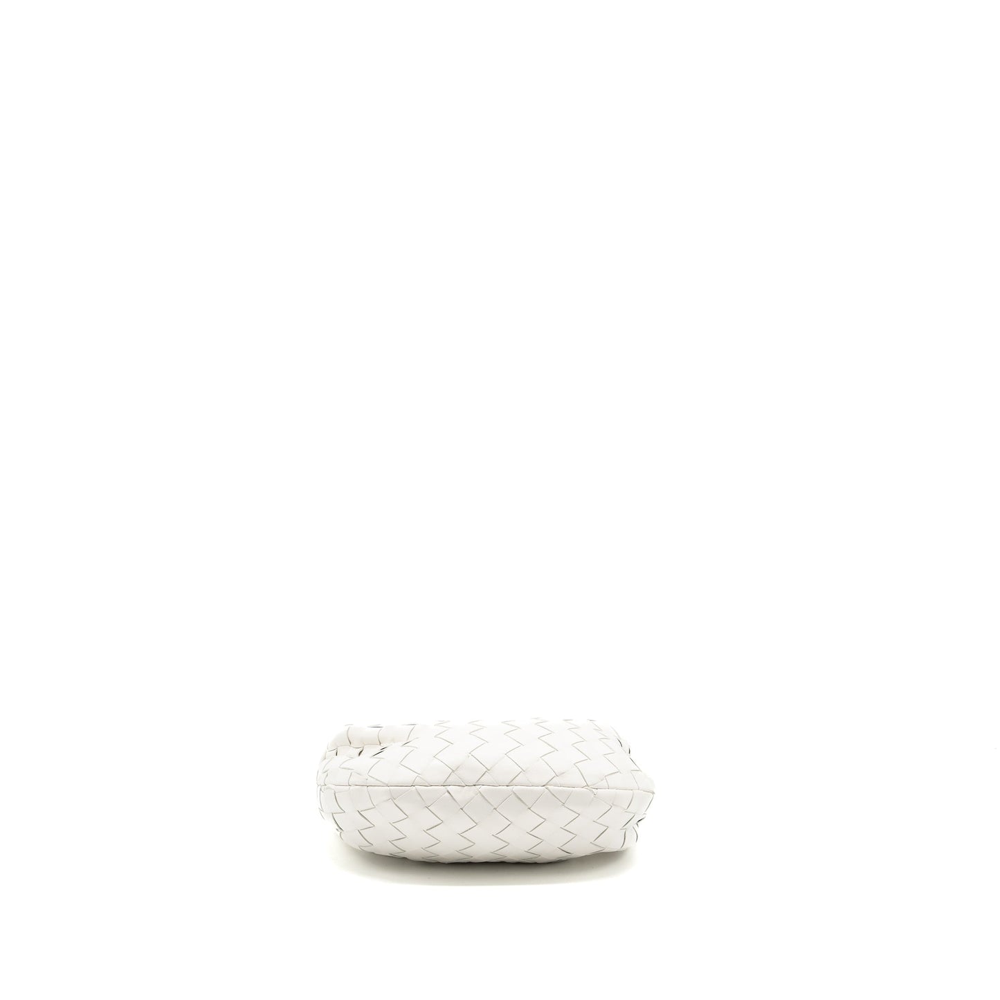 Bottega Veneta Mini Jodie lambskin white
