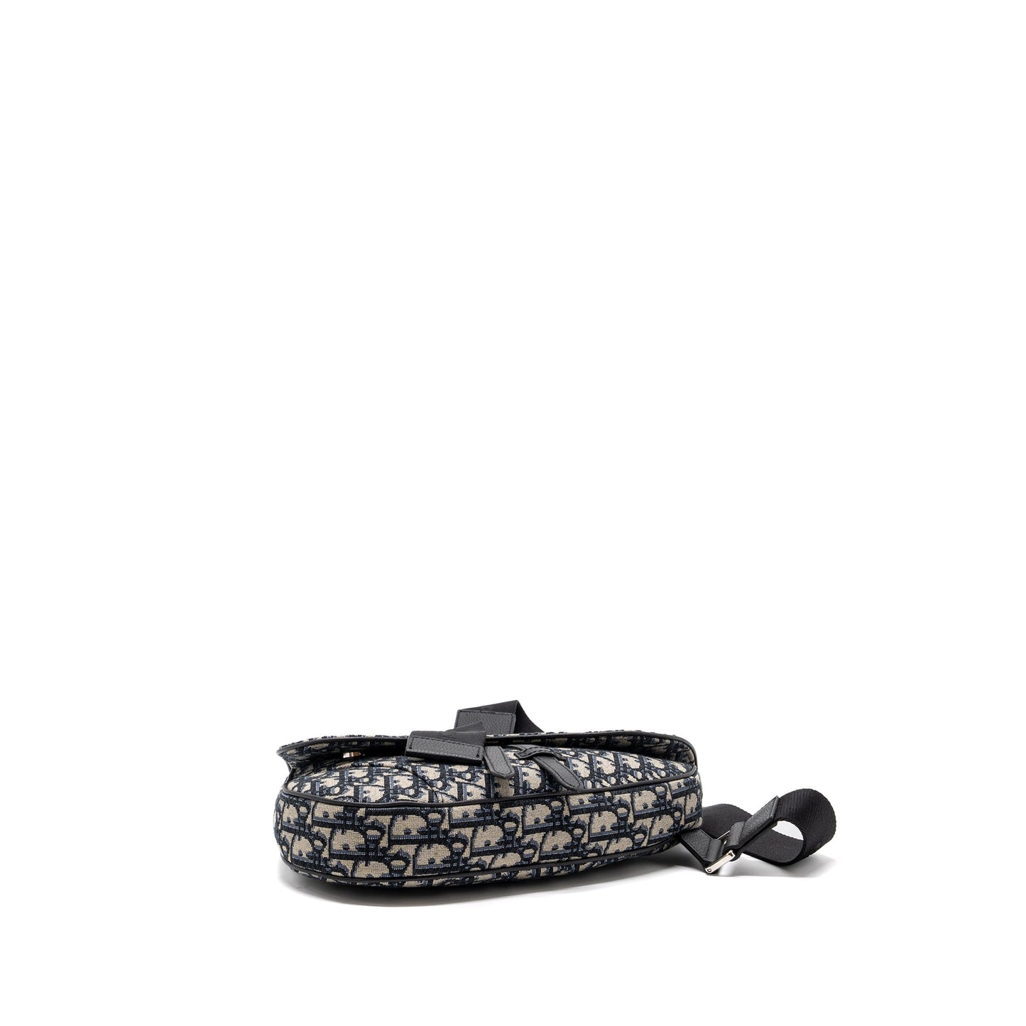 Dior Homme Saddle Purse Dior Oblique Jacquard Beige/Black