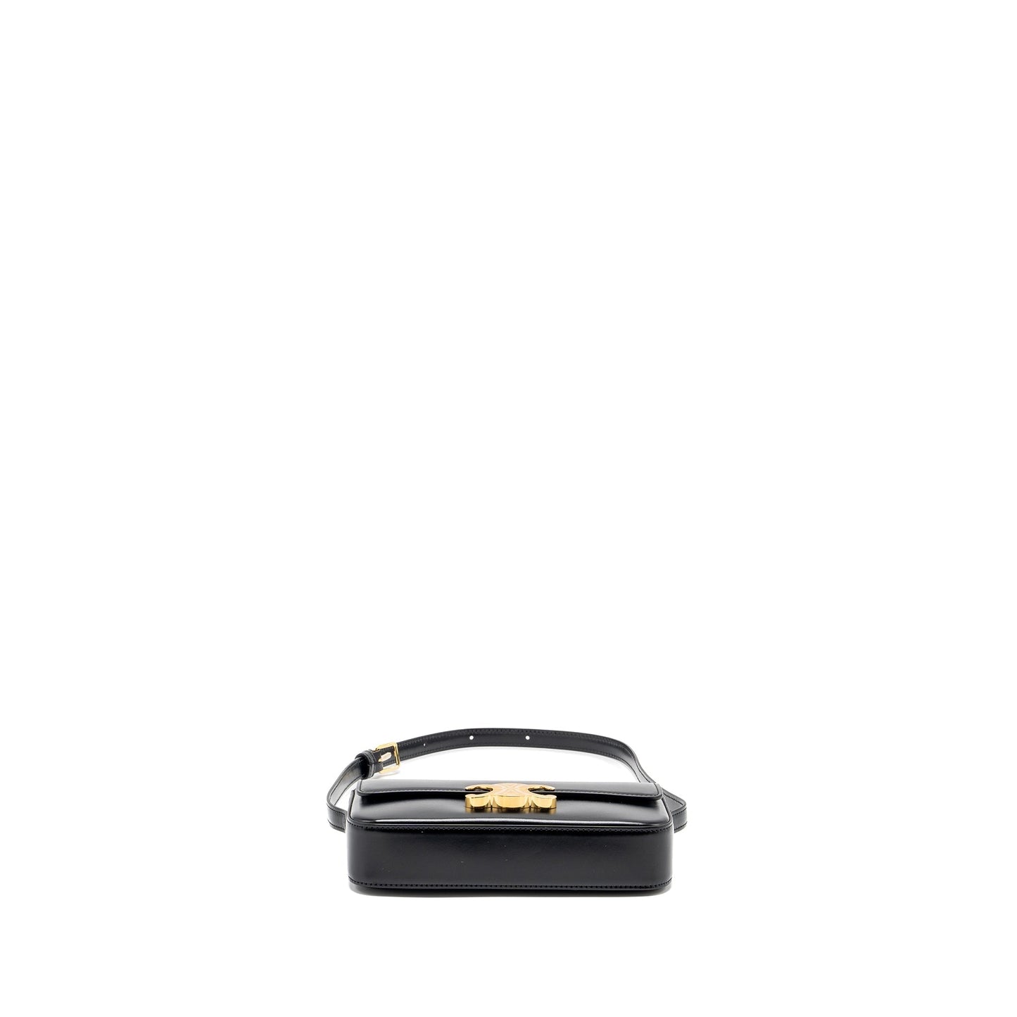Celine triomphe Mini Purse calfskin black