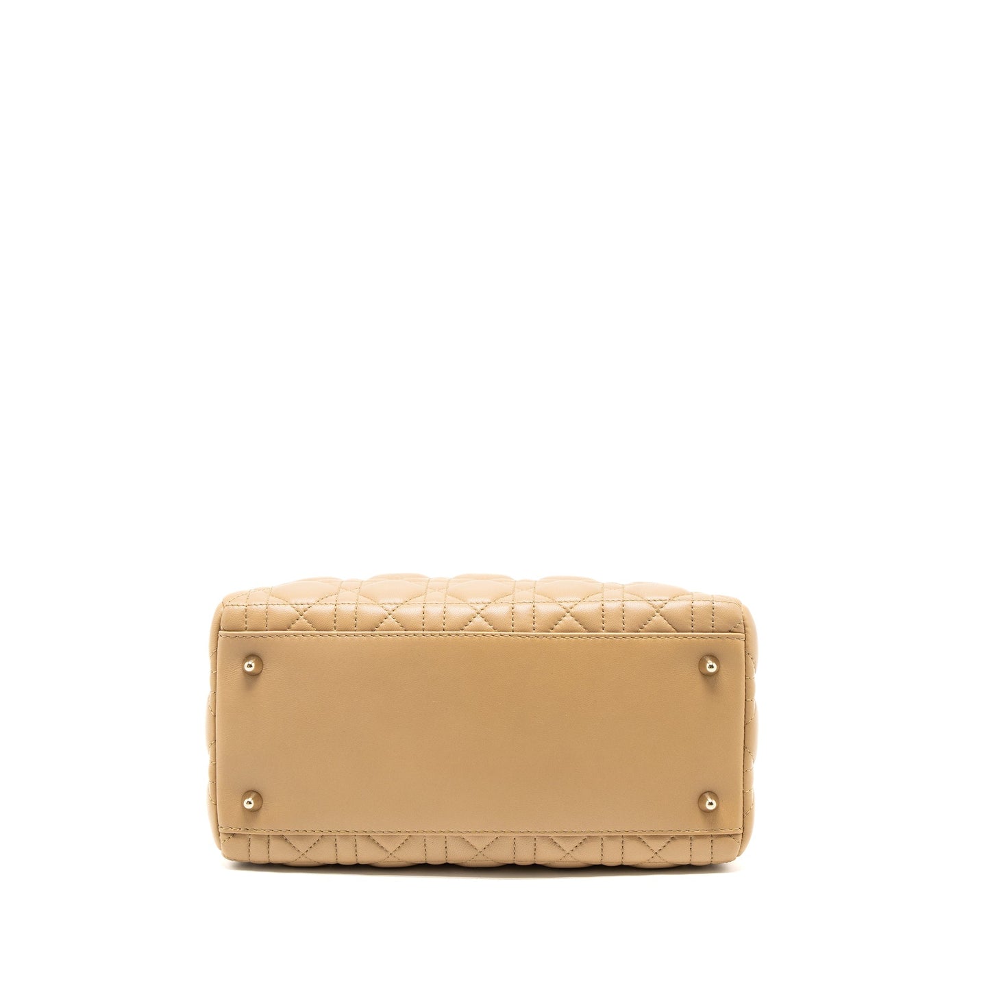 Dior Medium Lady Dior Lambskin Beige