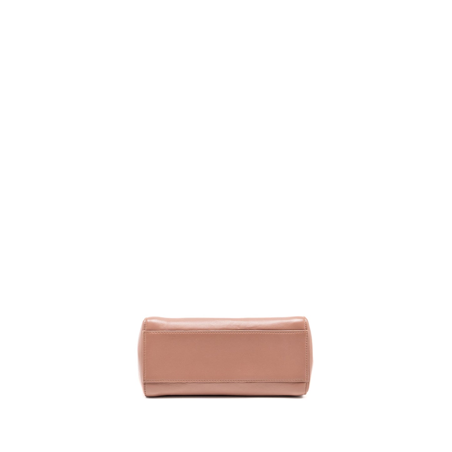Fendi mini Peekaboo Purse Lambskin Dark Pink
