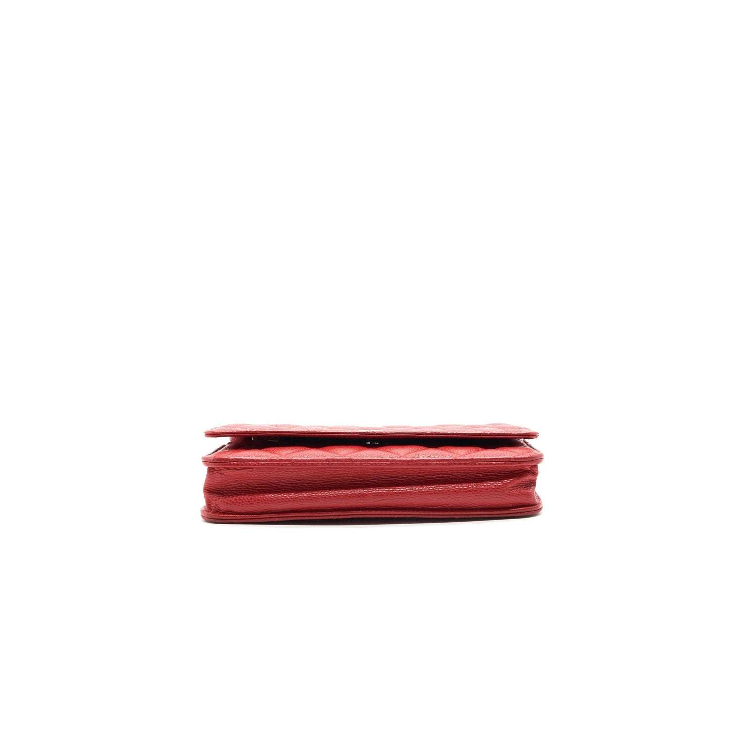 Chanel Wallet on chain Caviar Red HW serial 18