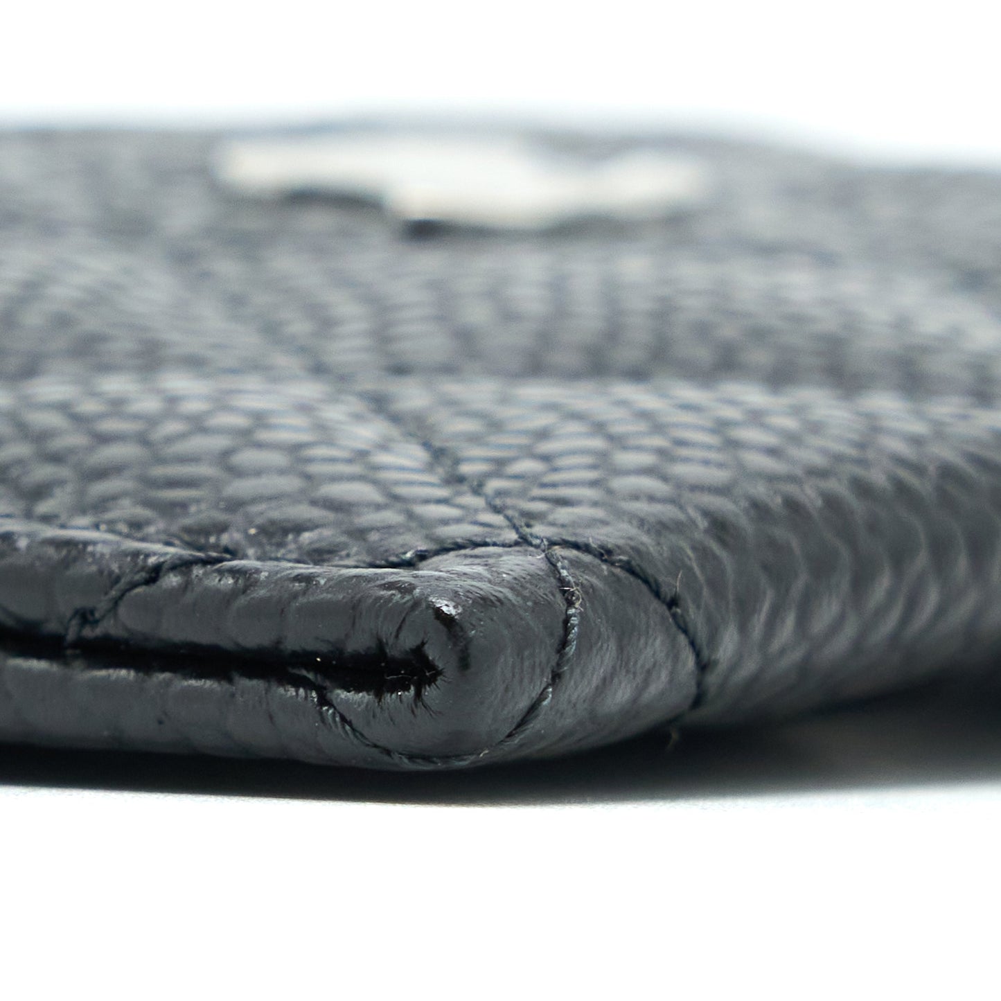 Chanel Classic Card Holder Caviar Black SHW (Microchip)