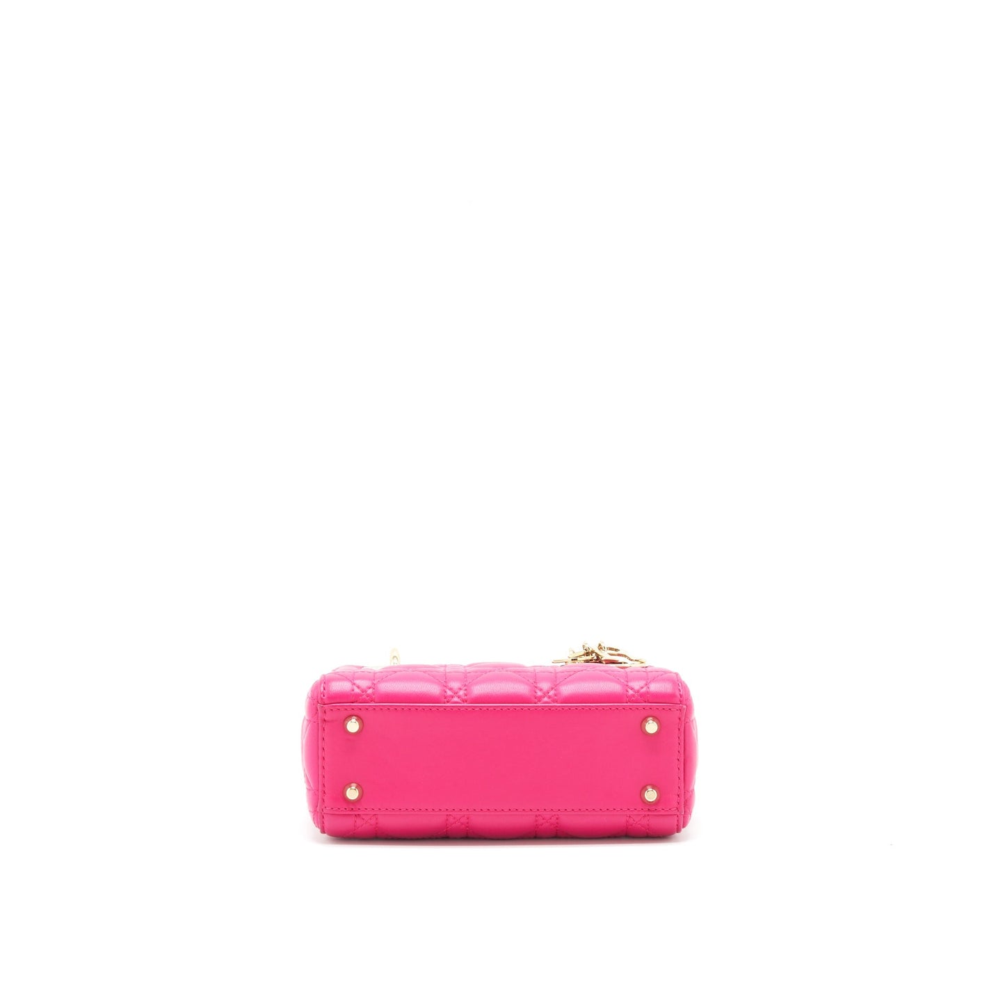 Dior mini lady Dior Purse lambskin pink