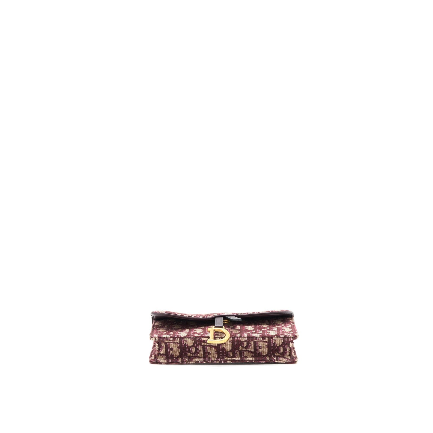 Dior Saddle Belt Pouch Red oblique