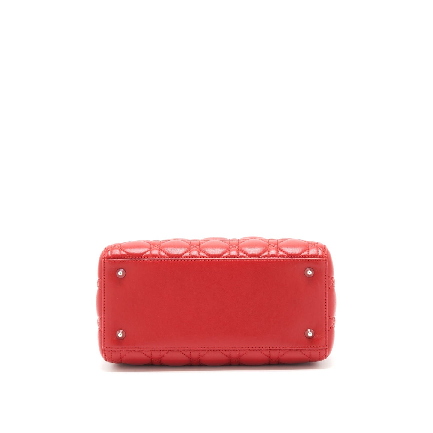 Christian Dior Medium Lady Dior Red