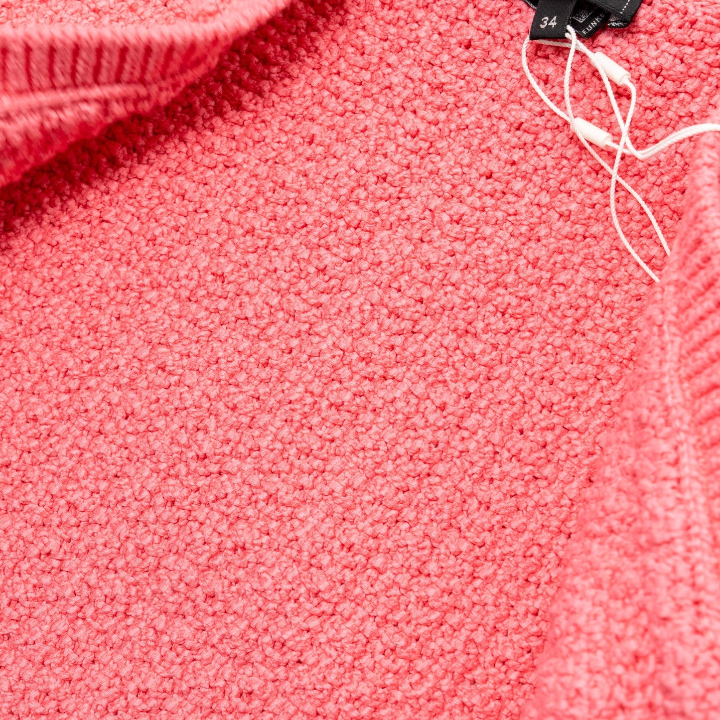 Chanel Size 34 22S Cardigan Cotton/Polyamide Pink
