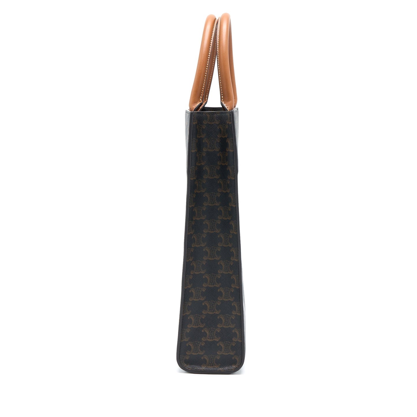 Luxury CELINE Vertical Cabas Triomphe Canvas