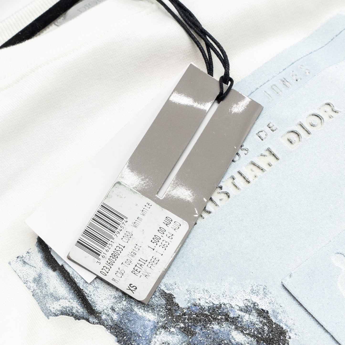Dior Size Daniel Arsham Sweatshirt White