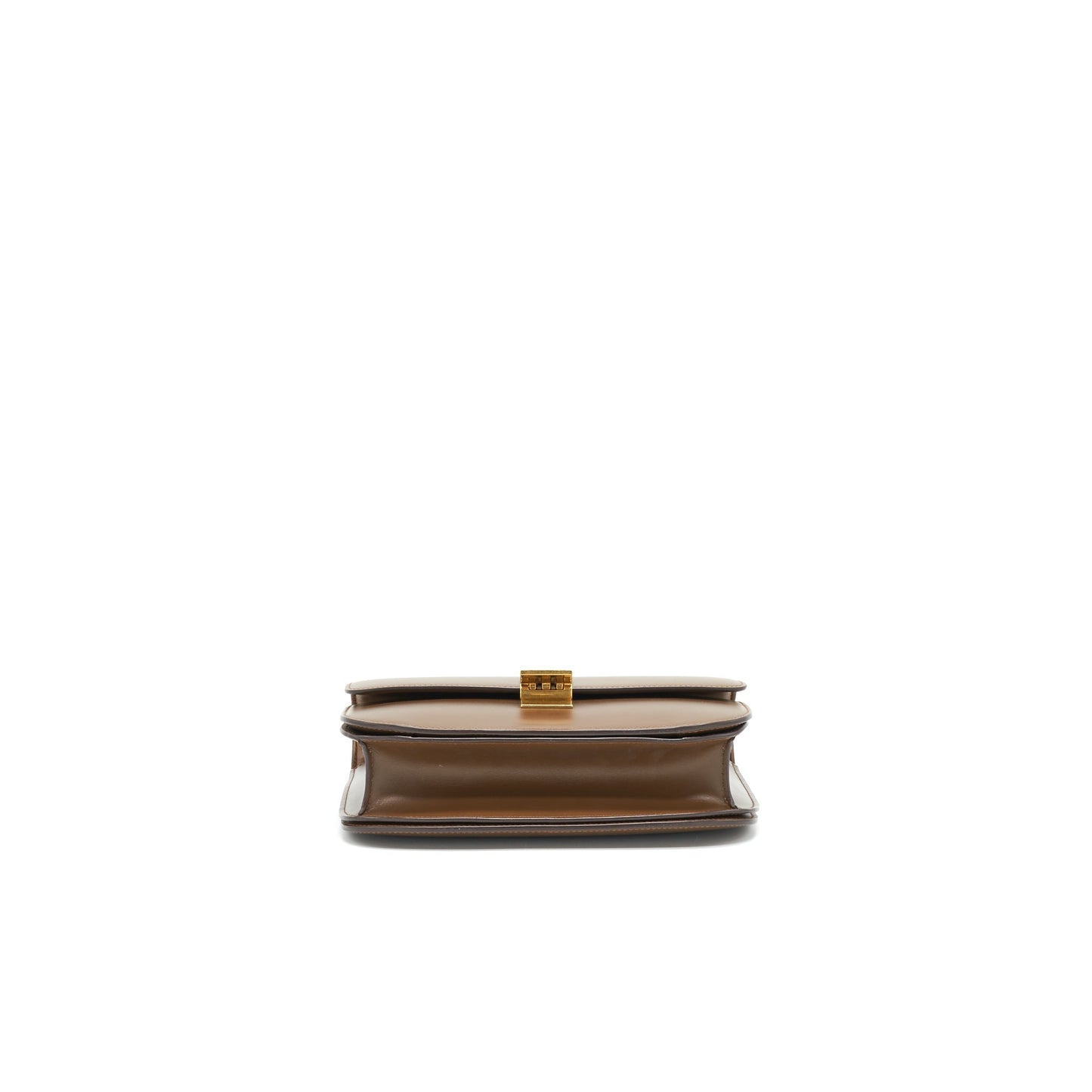 Celine Classic Medium Box Purse in Caramel