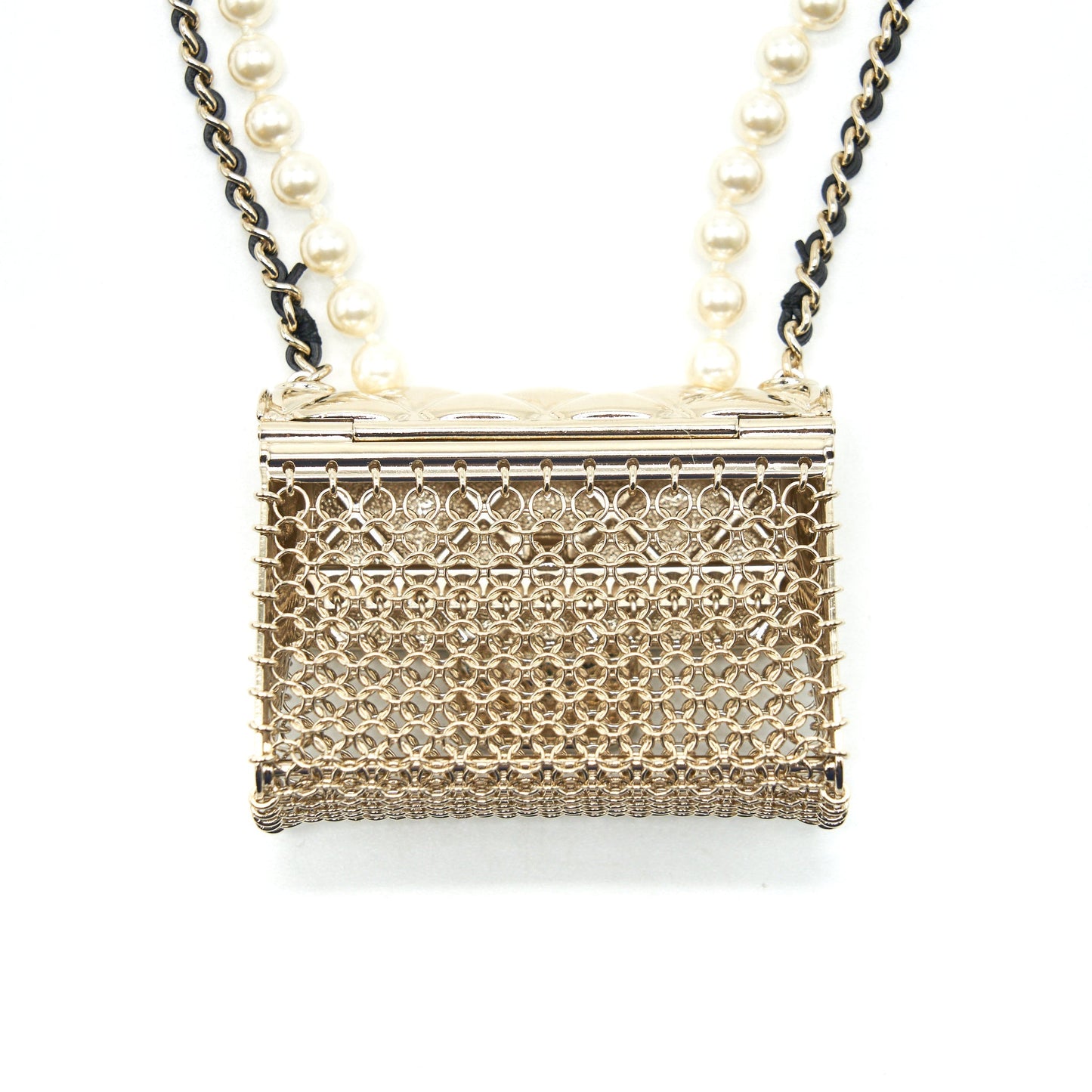 Chanel the long Necklace With Chain and Pearl
