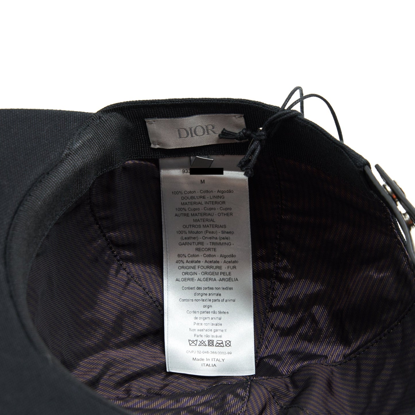 Dior à Kaws cotton baseball Cap size M
