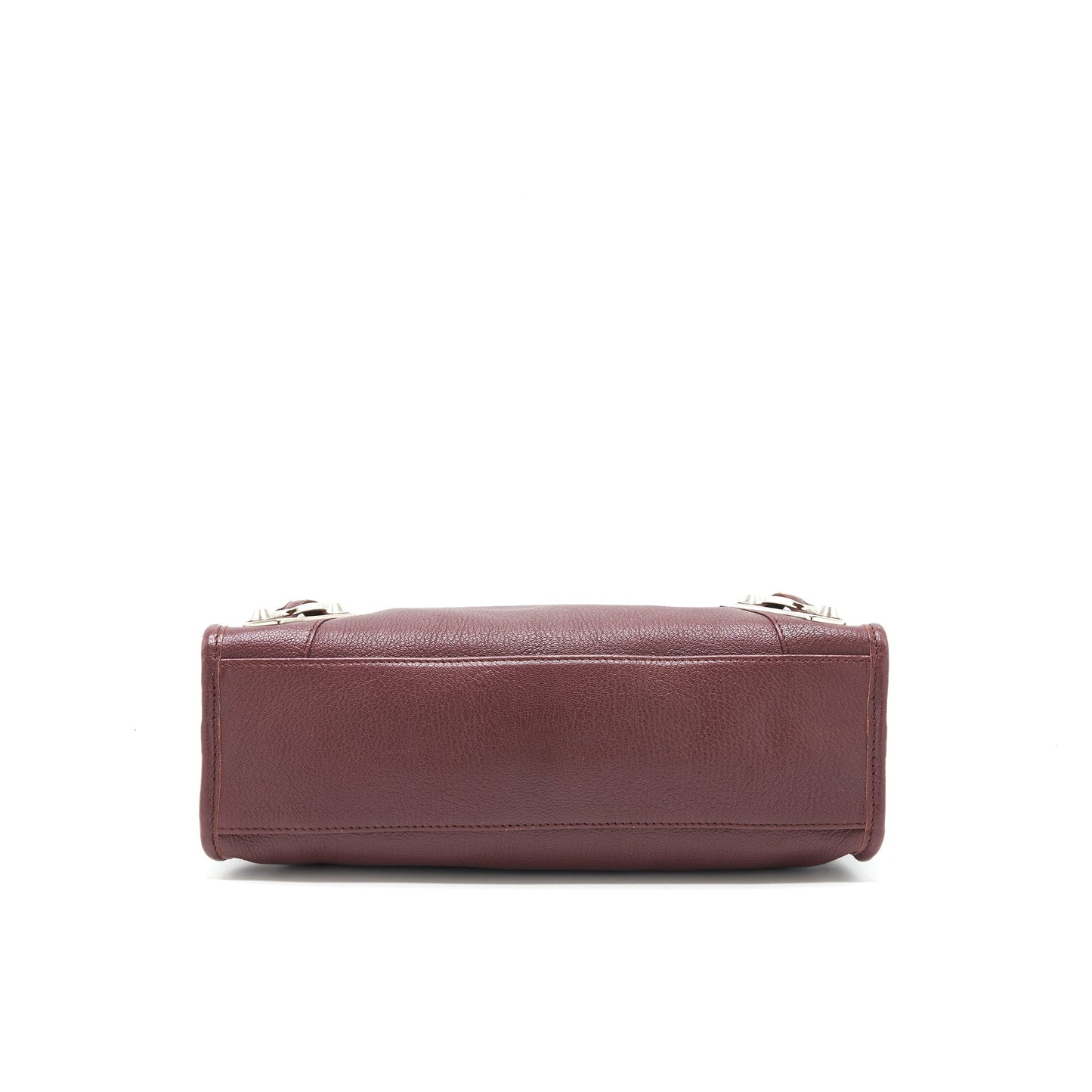 Balenciaga Small City Edge Burgundy