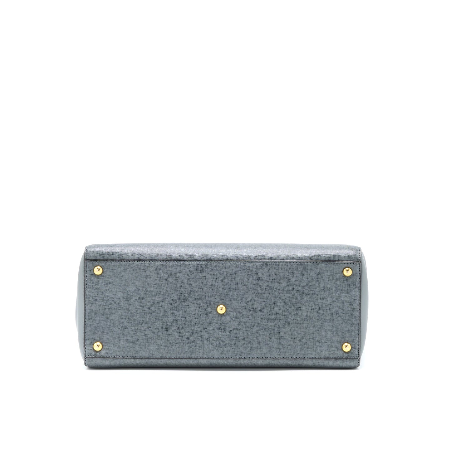 Fendi 2 Jours Large Purse Grey