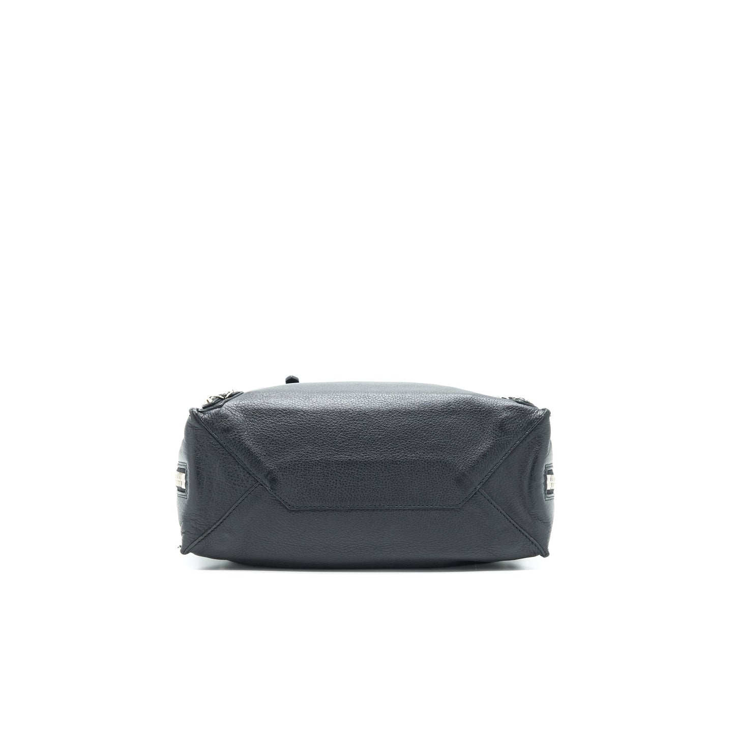 BALENCIAGA PAPIER A4 CLASSIC STUDS Purse LEATHER BLACK