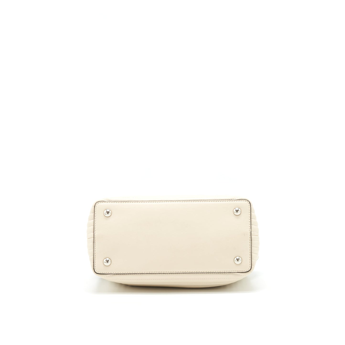 Fendi Dot Com Purse White