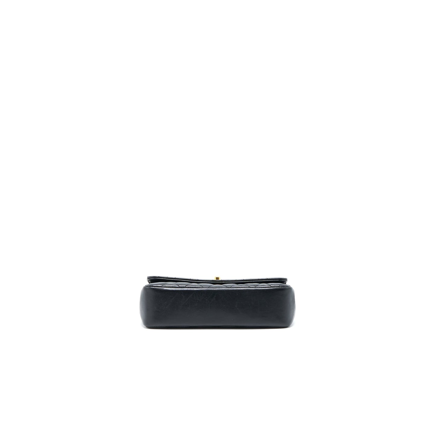 Chanel Vintage Mini Flap Bag Lambskin Black GHW