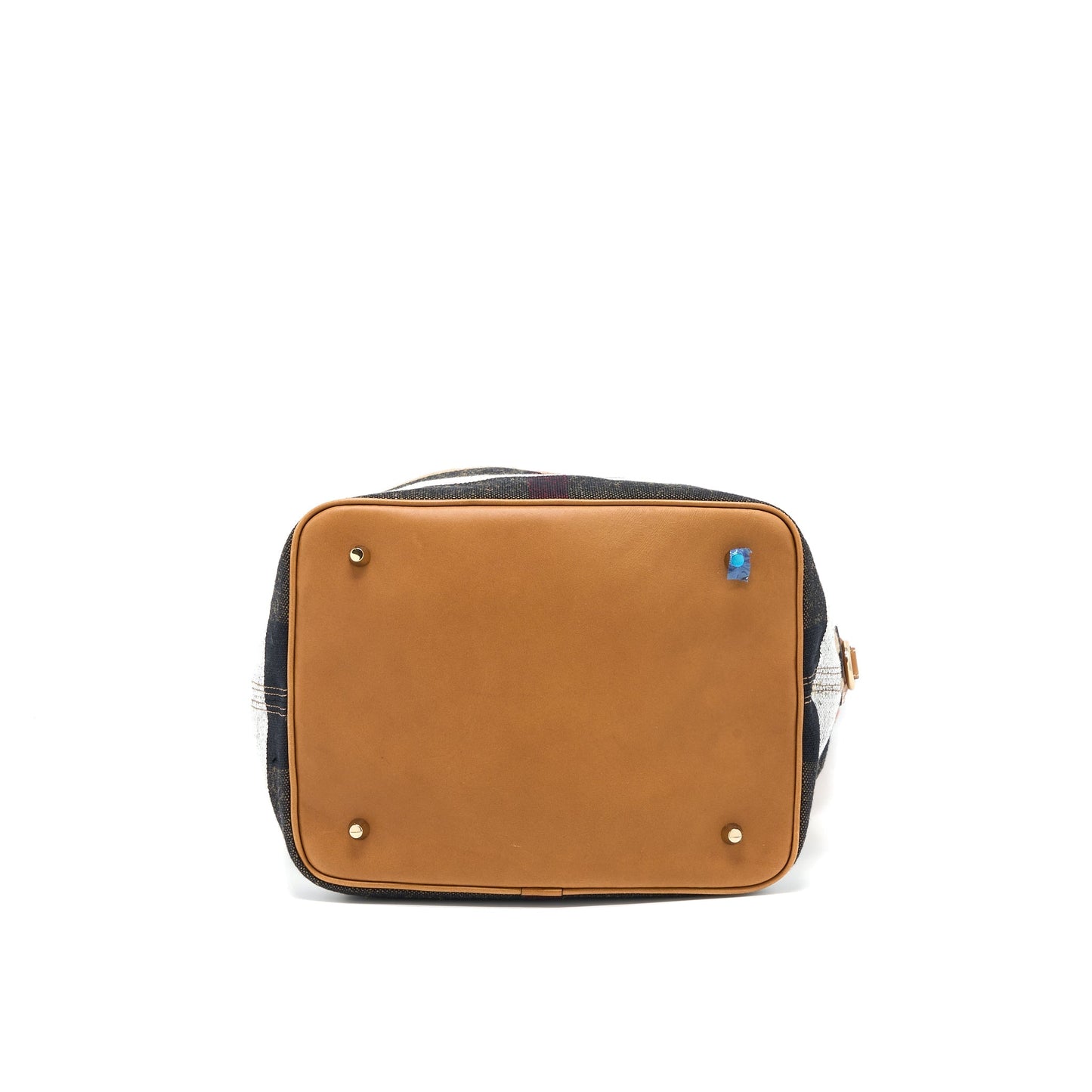 Burberry Bucket Purse Canvas Multicolour