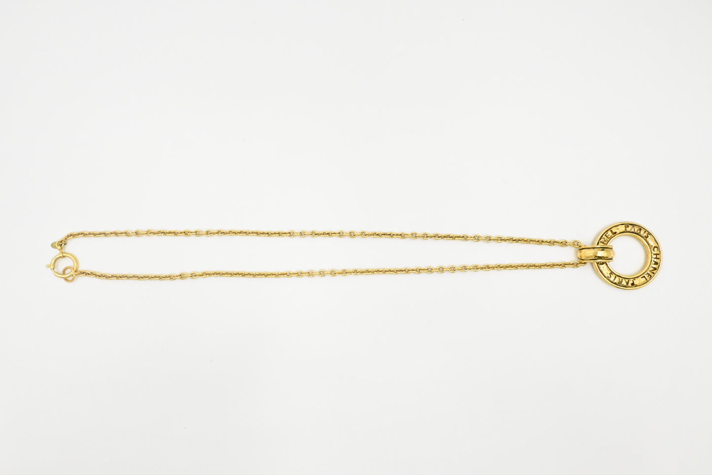 Chanel Large Ring Medallion Necklace