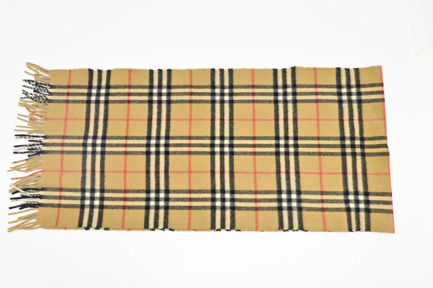 Burberry Scarf in Beige Cashmere