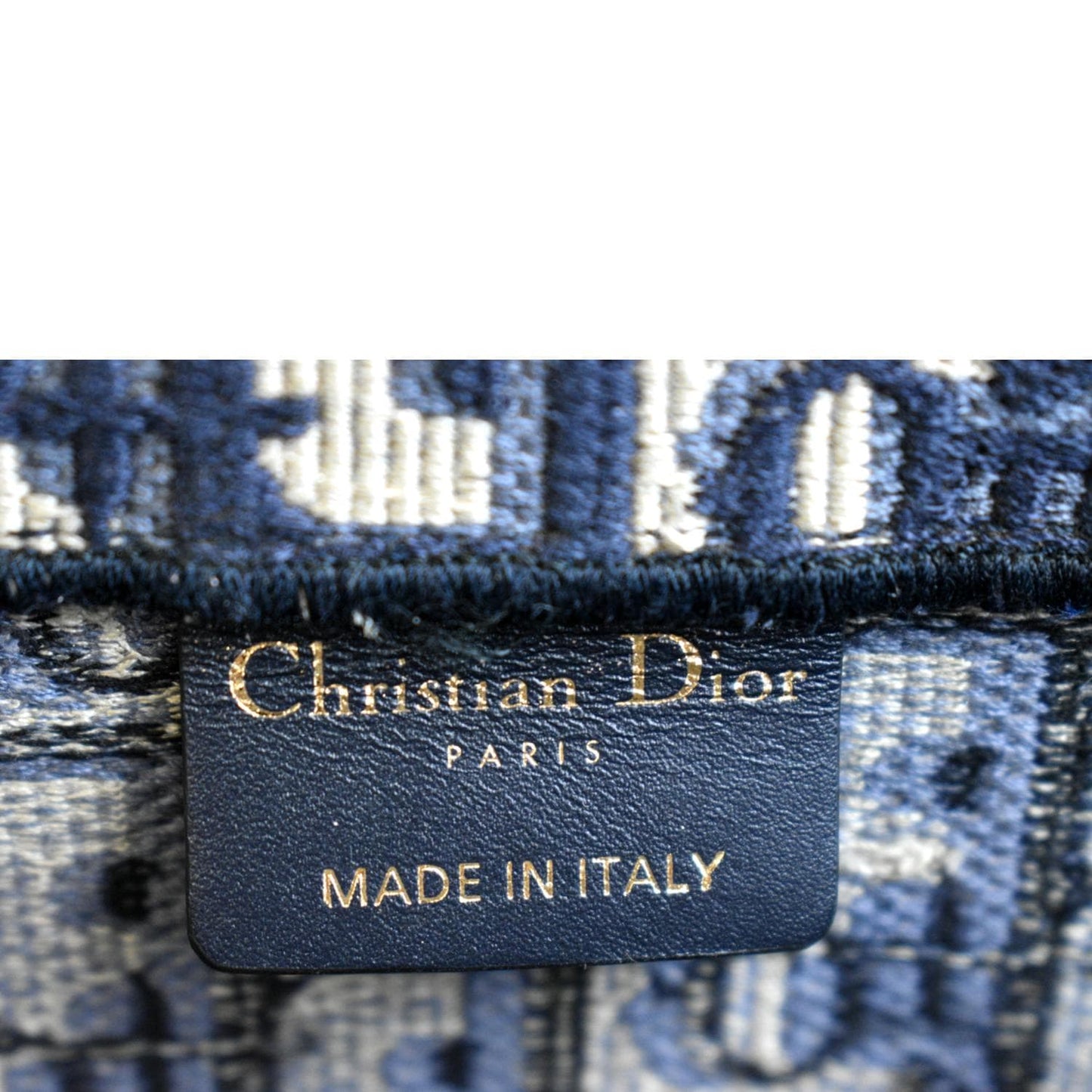 CHRISTIAN DIOR Large Book Oblique Embroidered Canvas Tote Bag Multicolor - Hot Deals