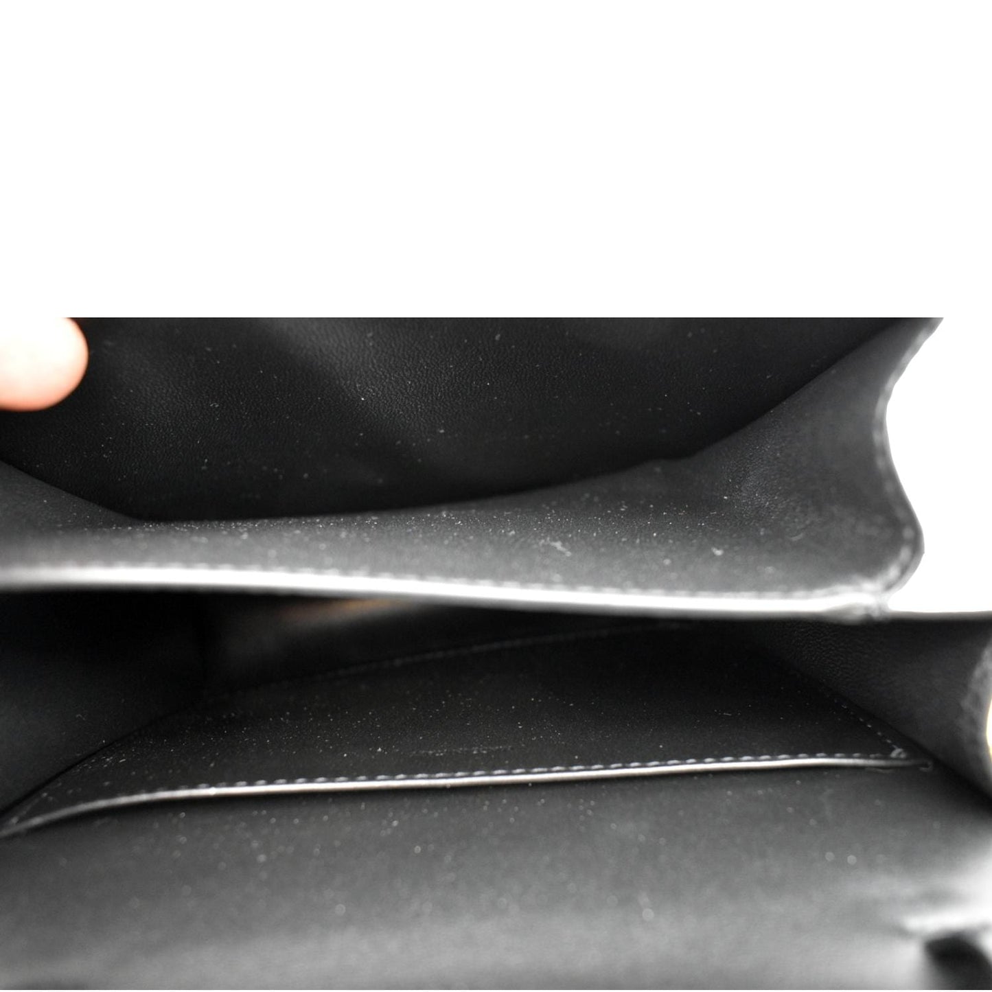 CELINE Classic Box Calfskin Leather Crossbody Bag Black