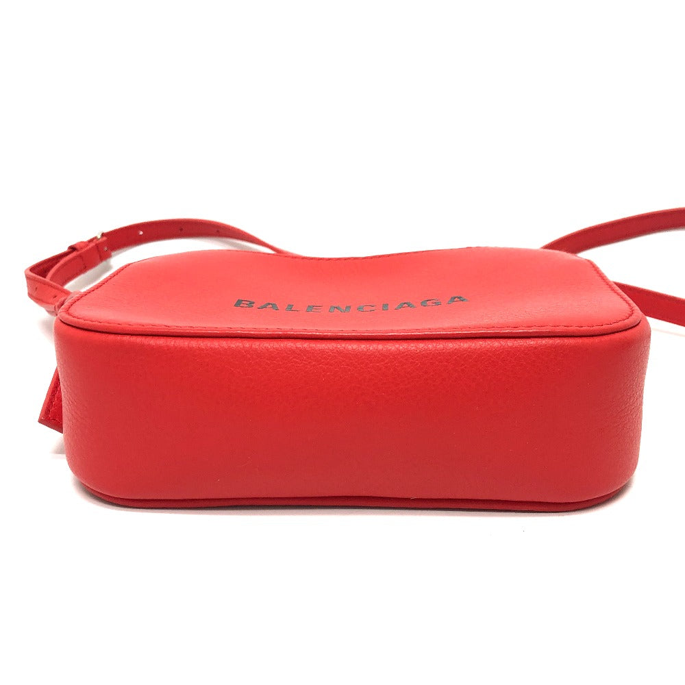 BALENCIAGA Shoulder Bag 552372 leather Red EVERYDAY EVERYDAY Camera Bag XS Women