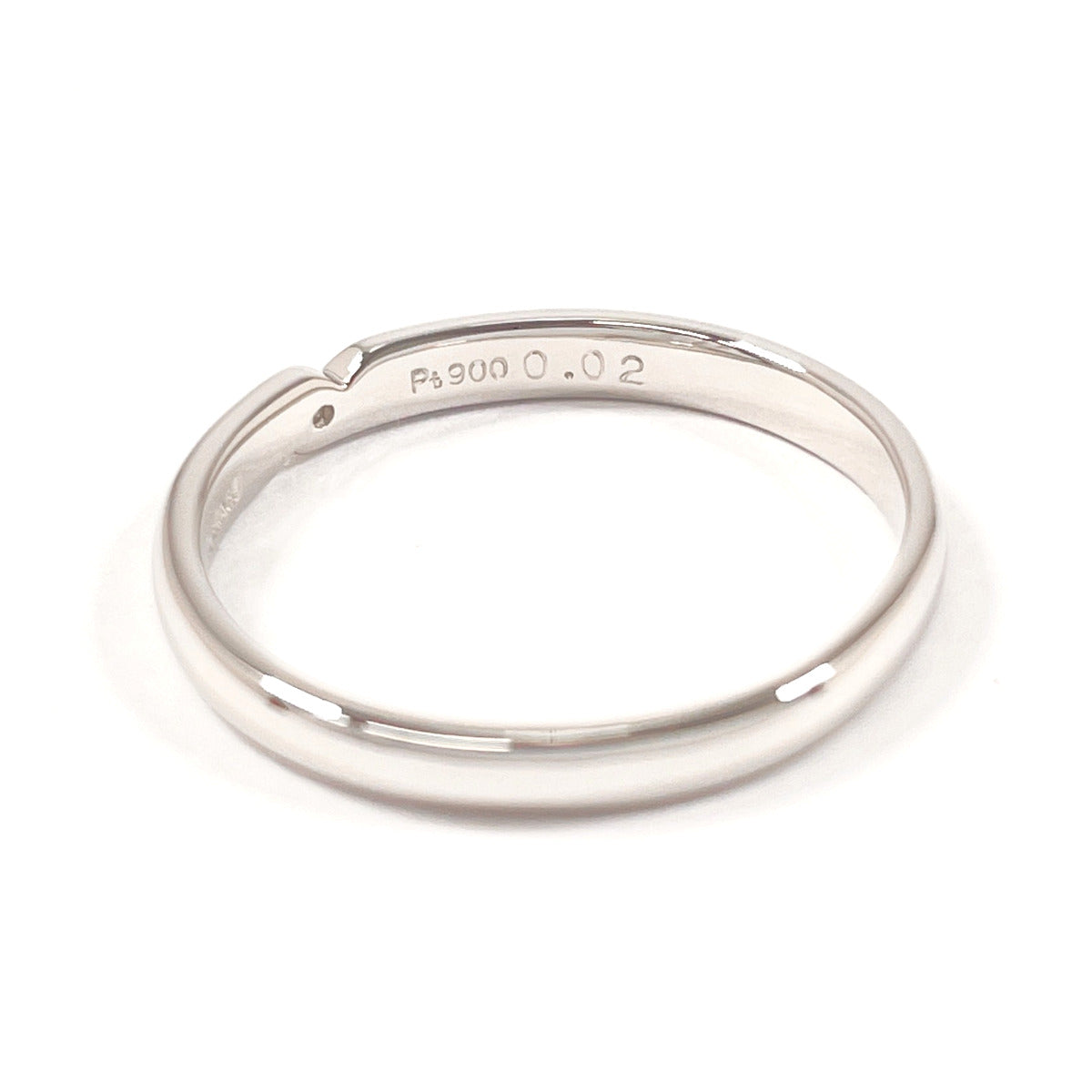 CELINE Ring Pt900Platinum, Diamond Silver Diamond ring