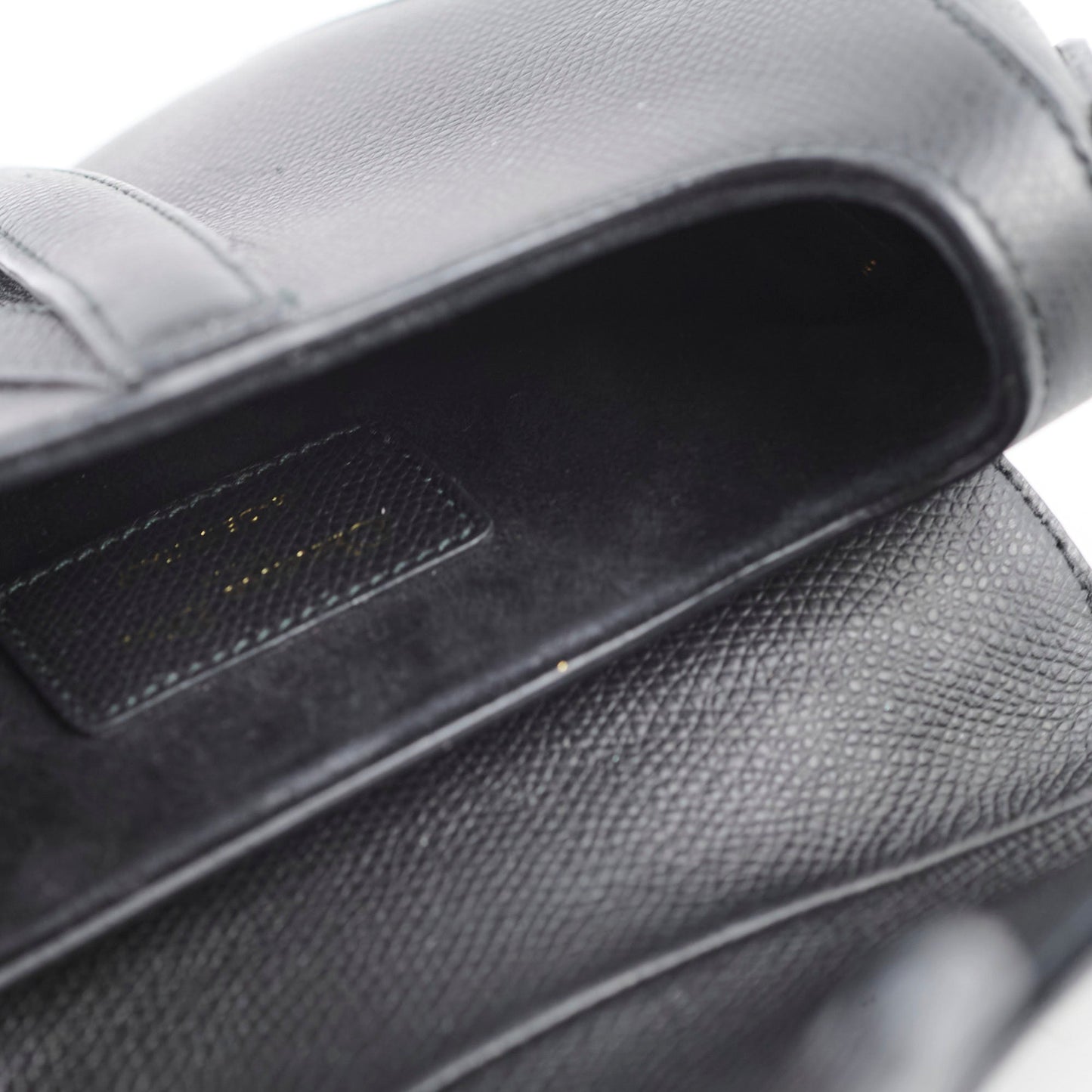 Christian Dior Mini Saddle Black