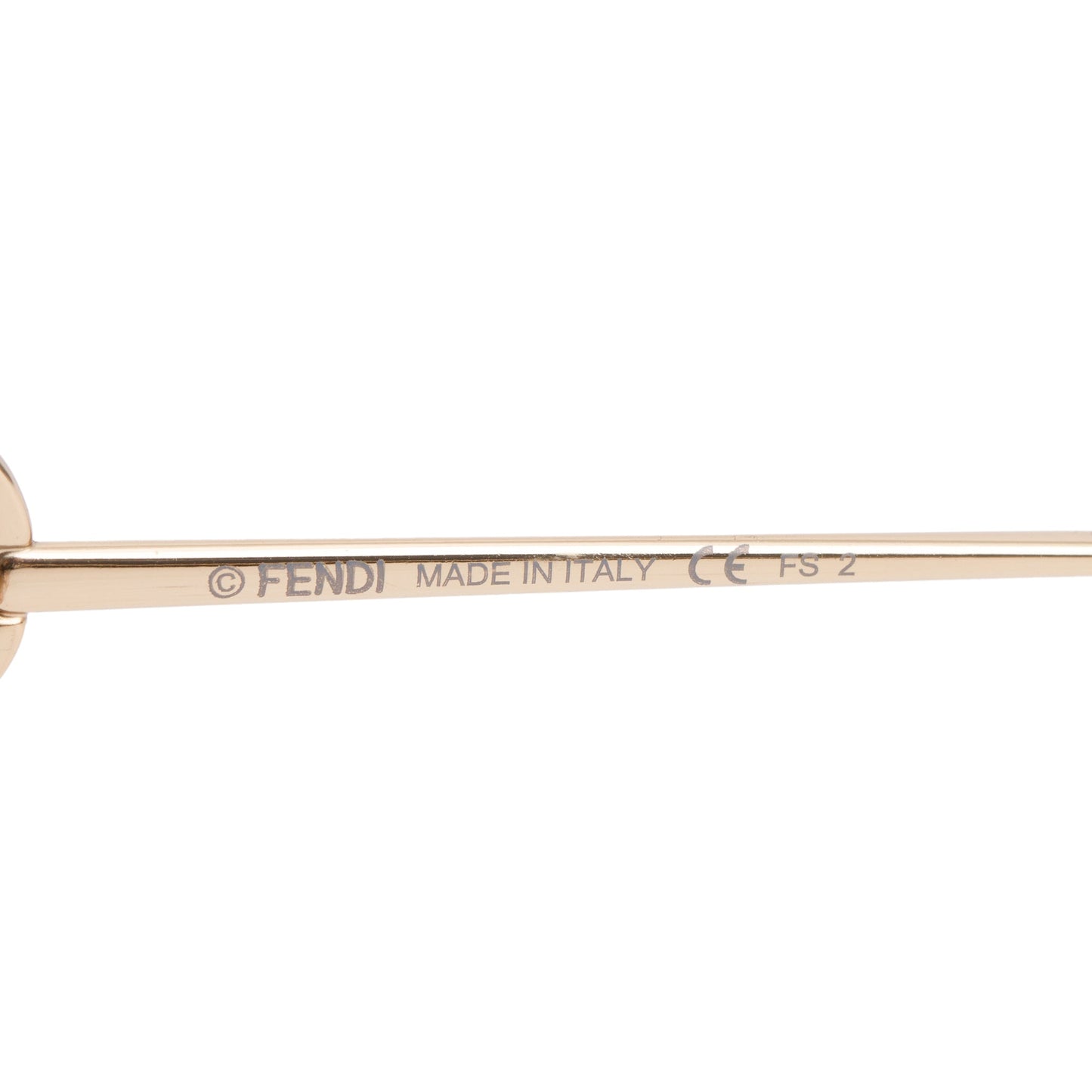 Fendi FE0323/S Gold-Tone Metal F is Fendi Sunglasses