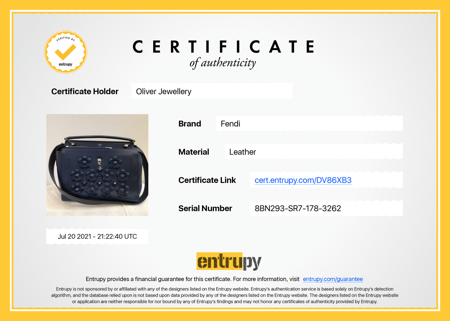 Fendi Flowerland Dotcom Bag
